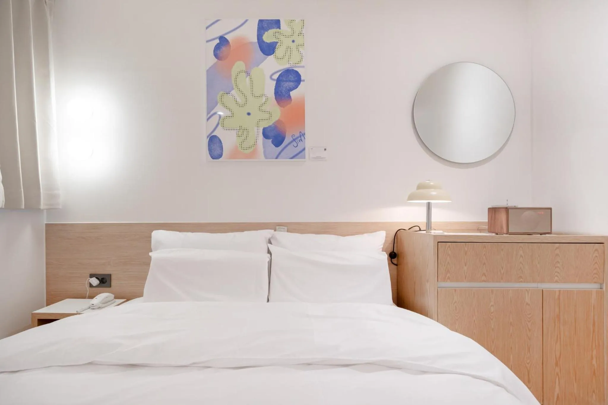 Bed in Anook Hotel Cheongju Uam 2nd