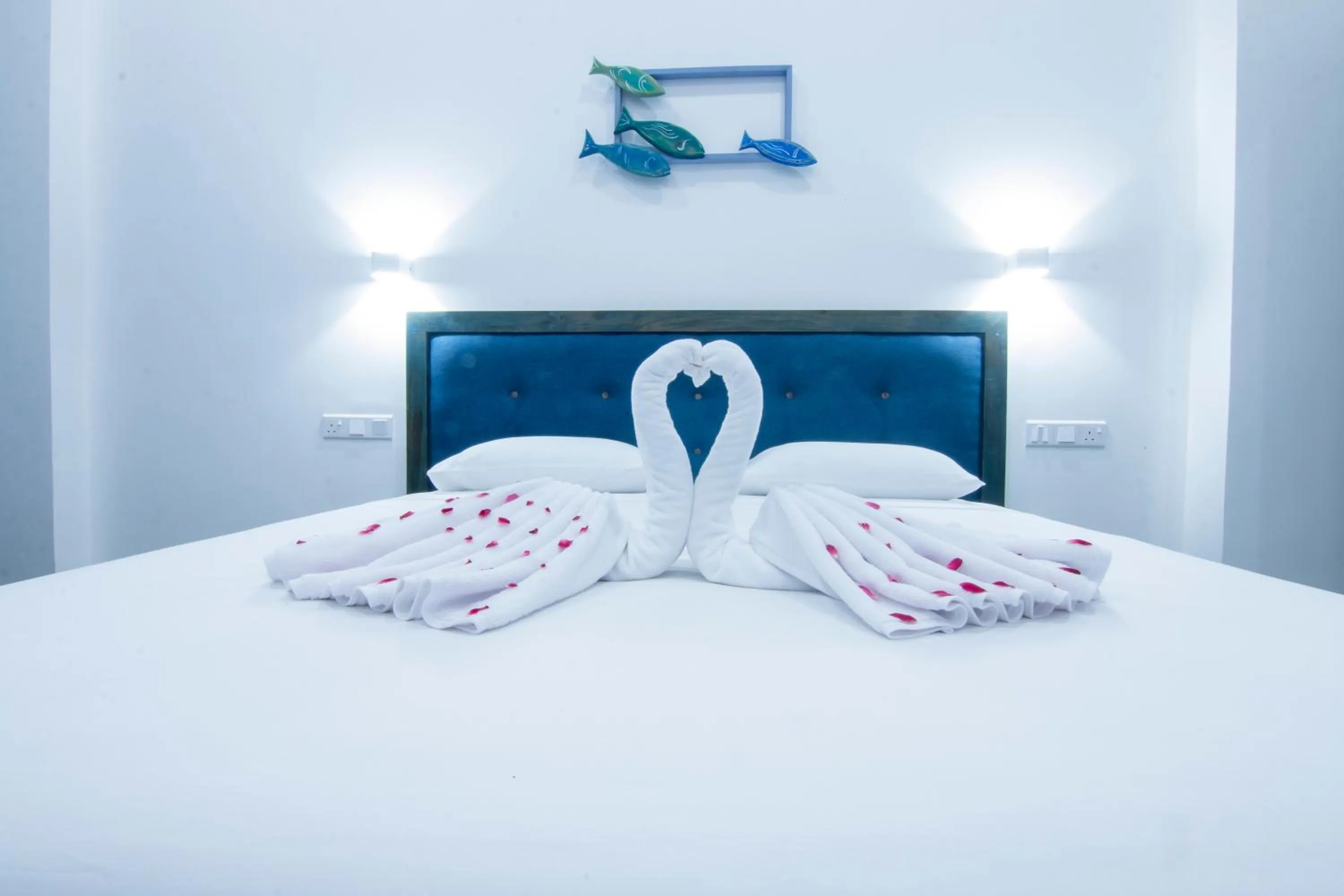 Bed in Somerset Mirissa Blue