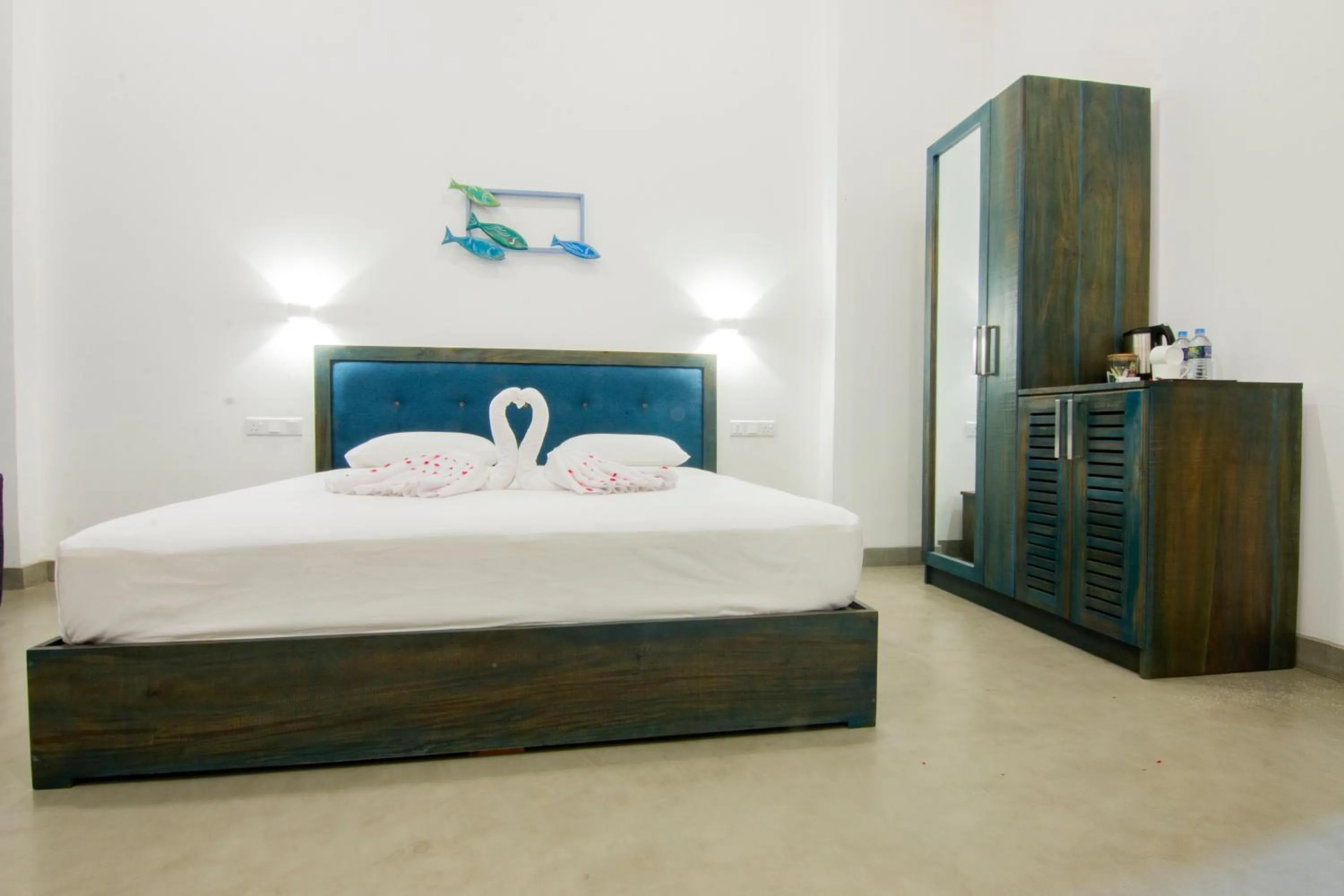 Bed in Somerset Mirissa Blue