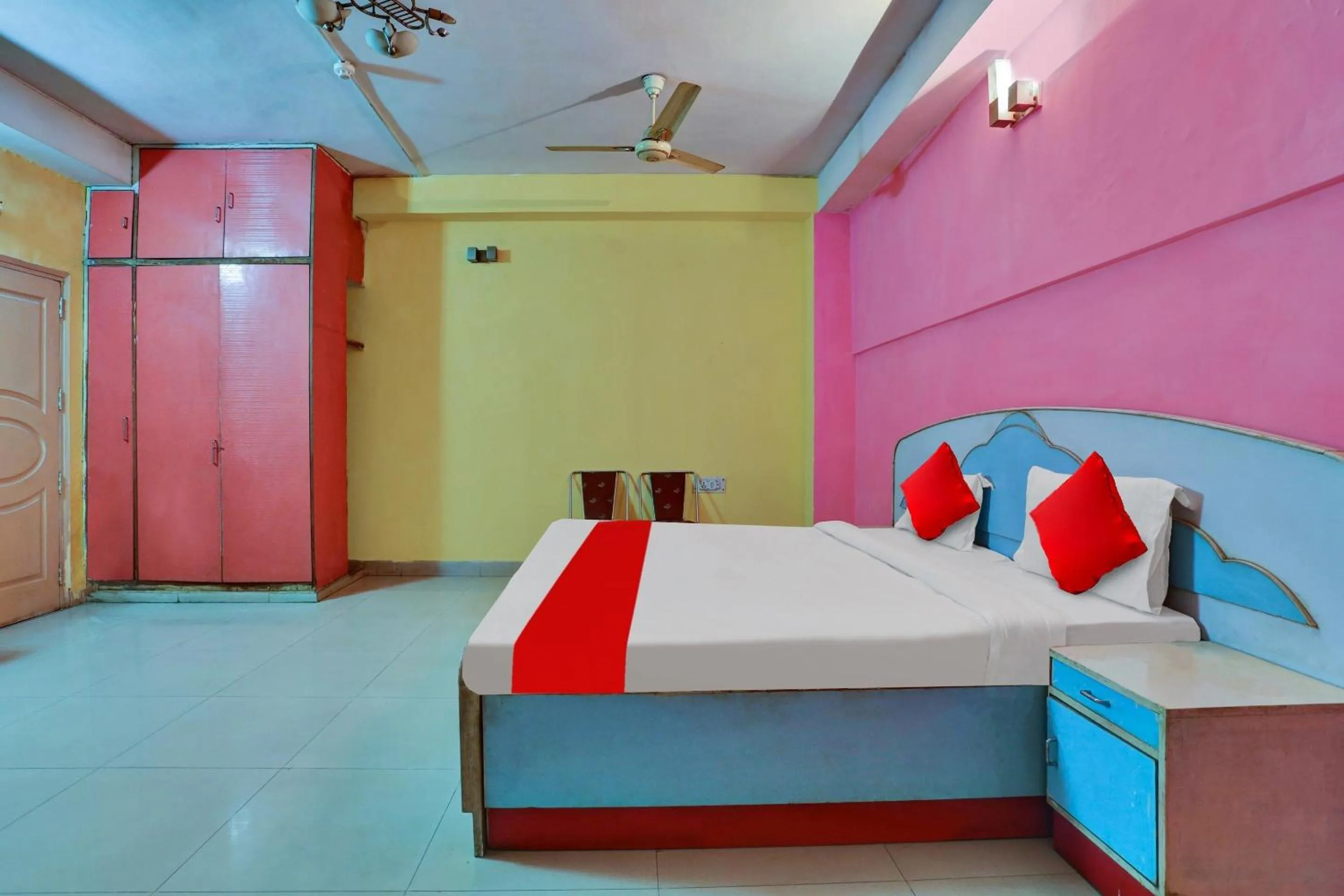 Bedroom, Bed in OYO 81306 Abhishek Residency