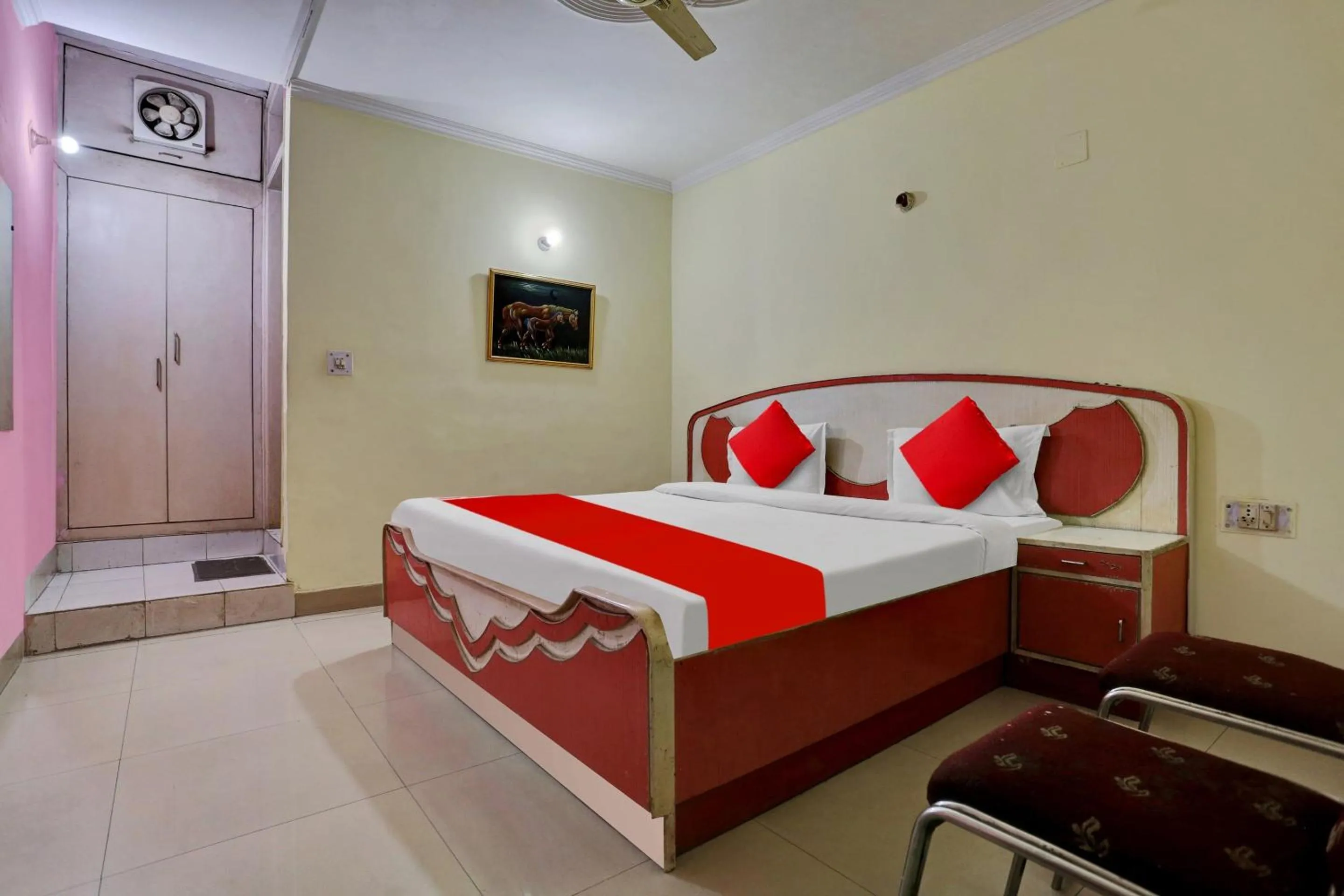 Bedroom, Bed in OYO 81306 Abhishek Residency