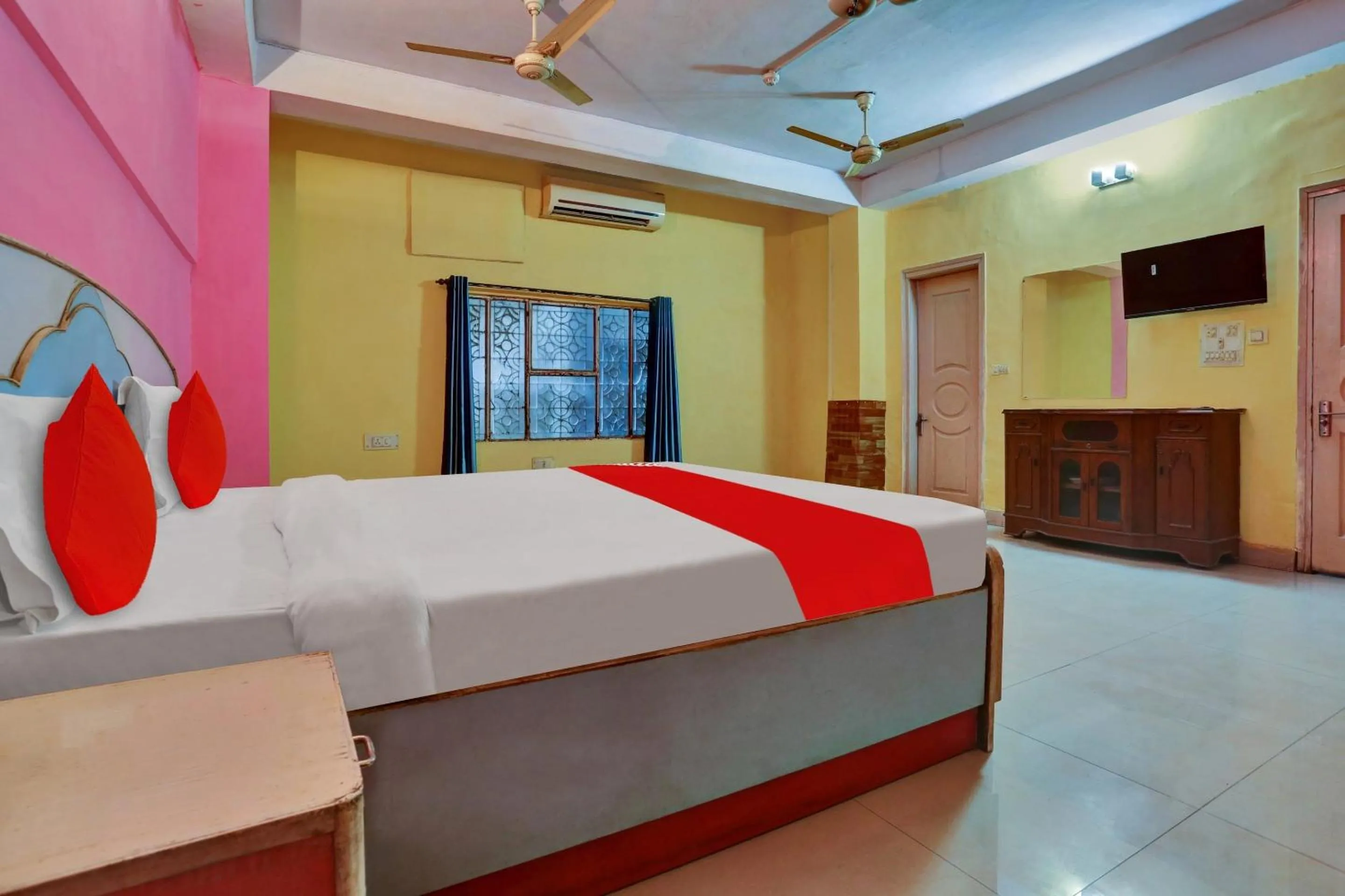 Bedroom, Bed in OYO 81306 Abhishek Residency