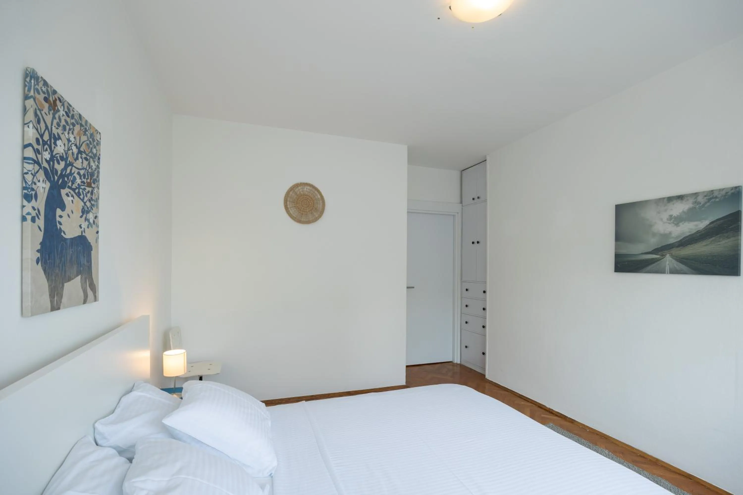 Bedroom in Belgrade Center Apartment III