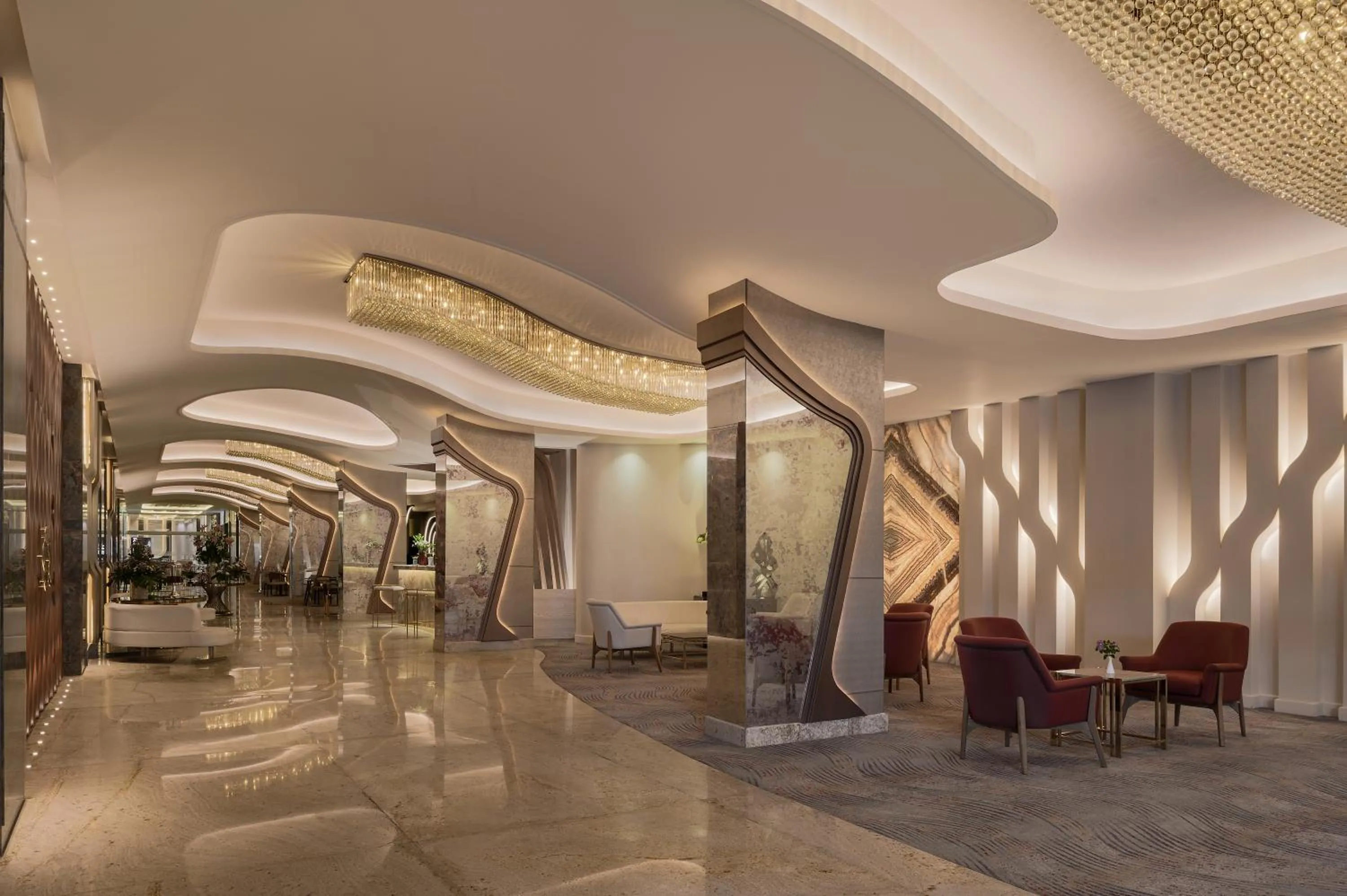 Lobby or reception in Crowne Plaza Alexandria Mirage by IHG