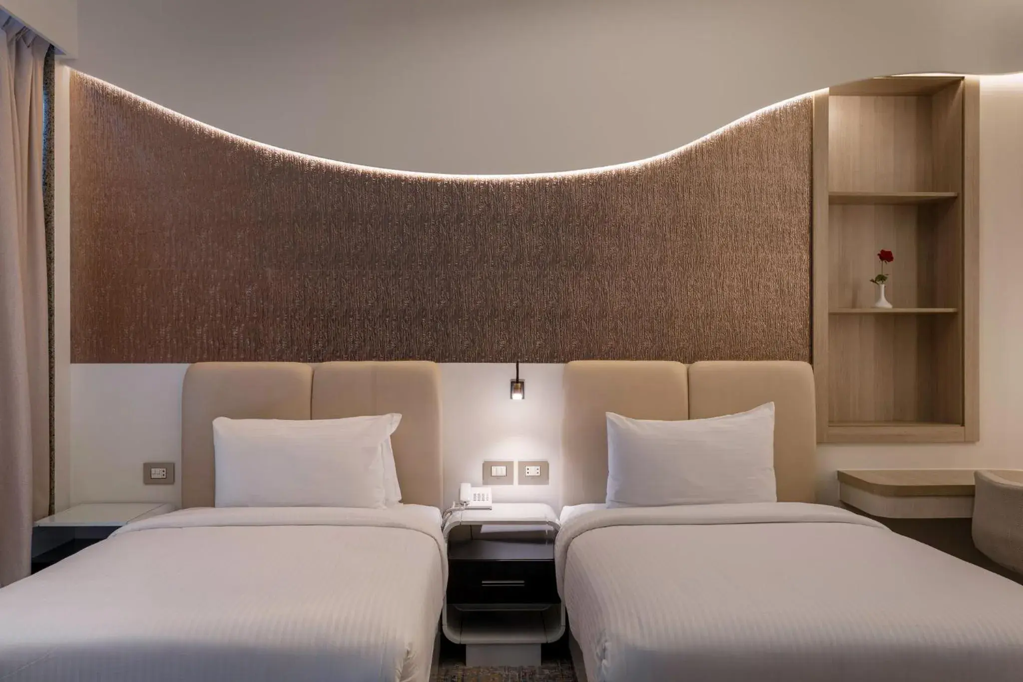 Premium Room with Three Single Beds and Pool View in Crowne Plaza Alexandria Mirage by IHG Premium Room with Three Single Beds and Pool View in Crowne Plaza Alexandria Mirage by IHG