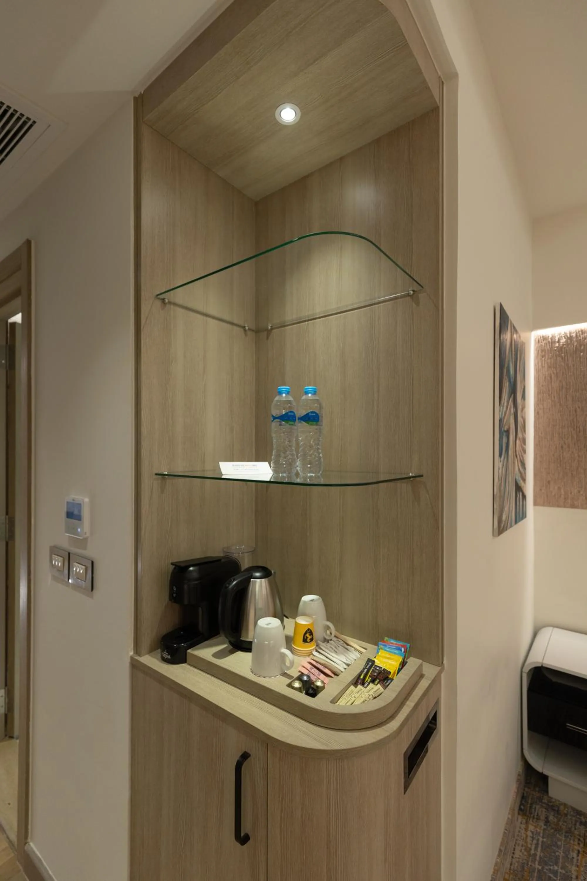minibar in Crowne Plaza Alexandria Mirage by IHG