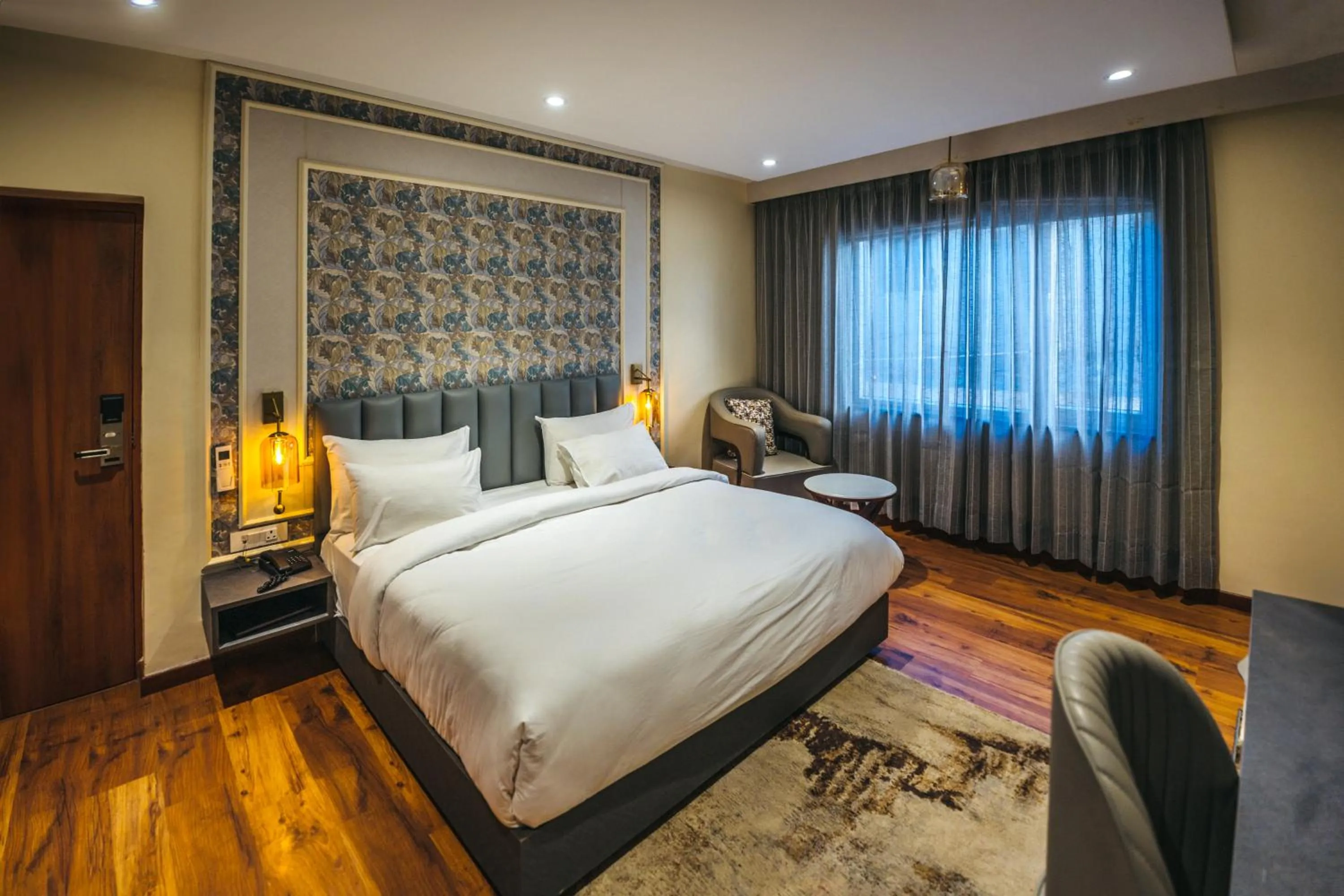 Bed in New Hotel Snow Crest