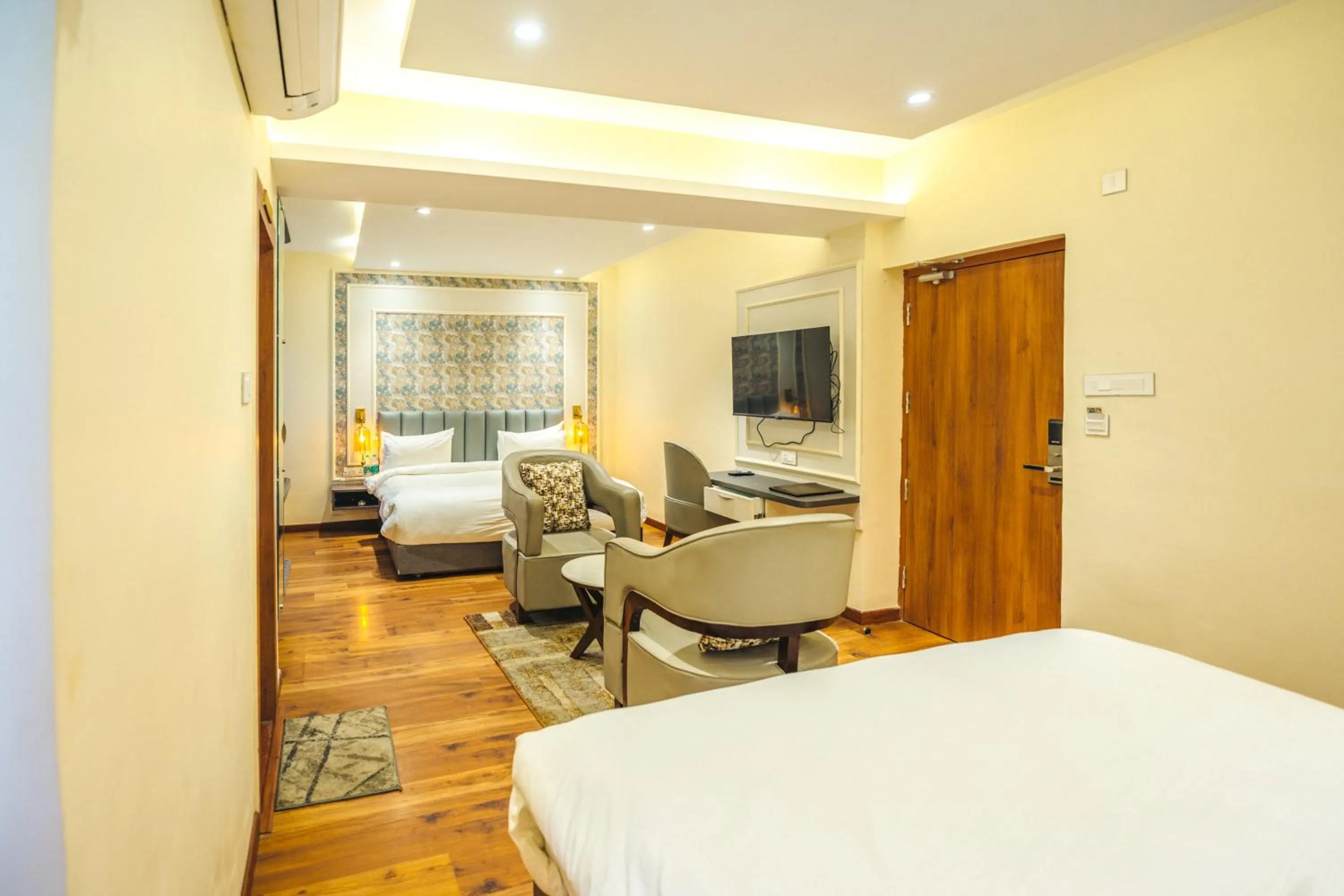 Bed in New Hotel Snow Crest