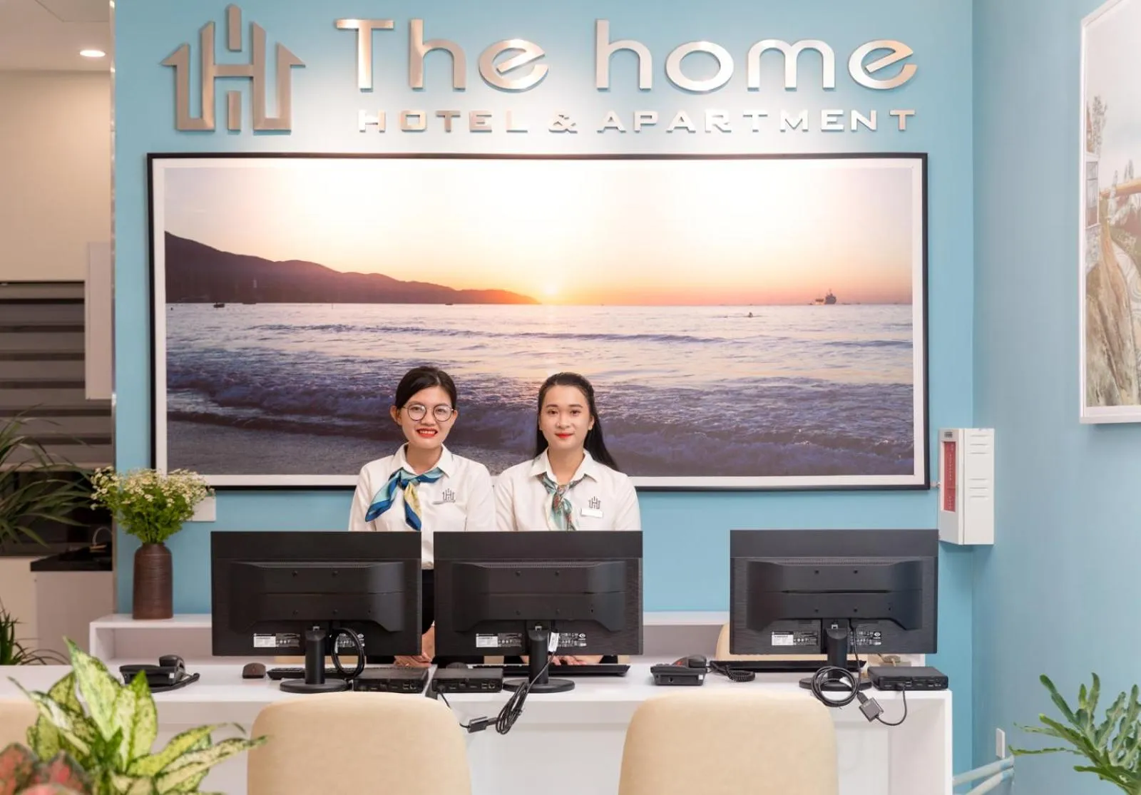 Lobby or reception in The Home Hotel & Apartment