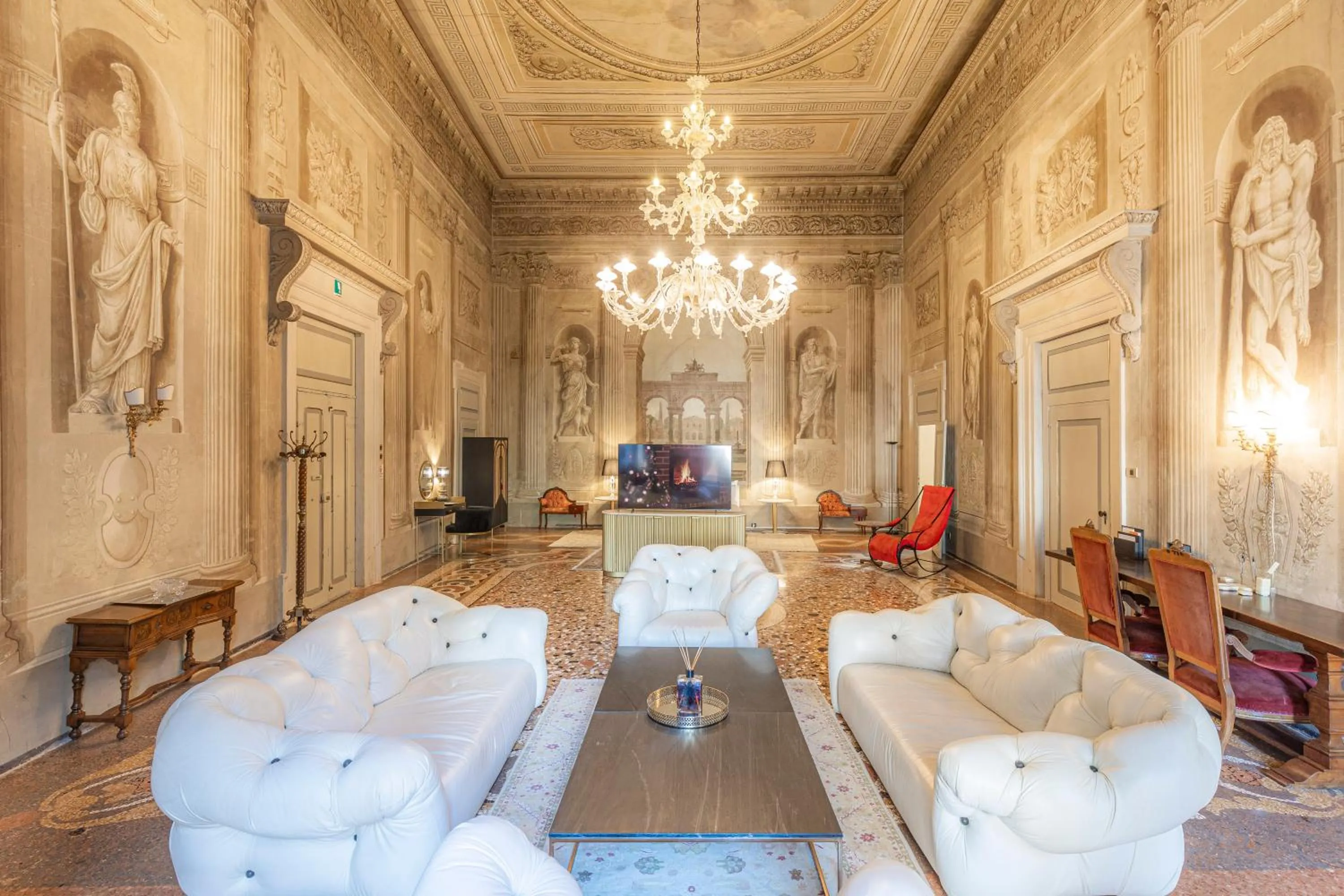 Living room in Corte Realdi - Palazzo Camozzini
