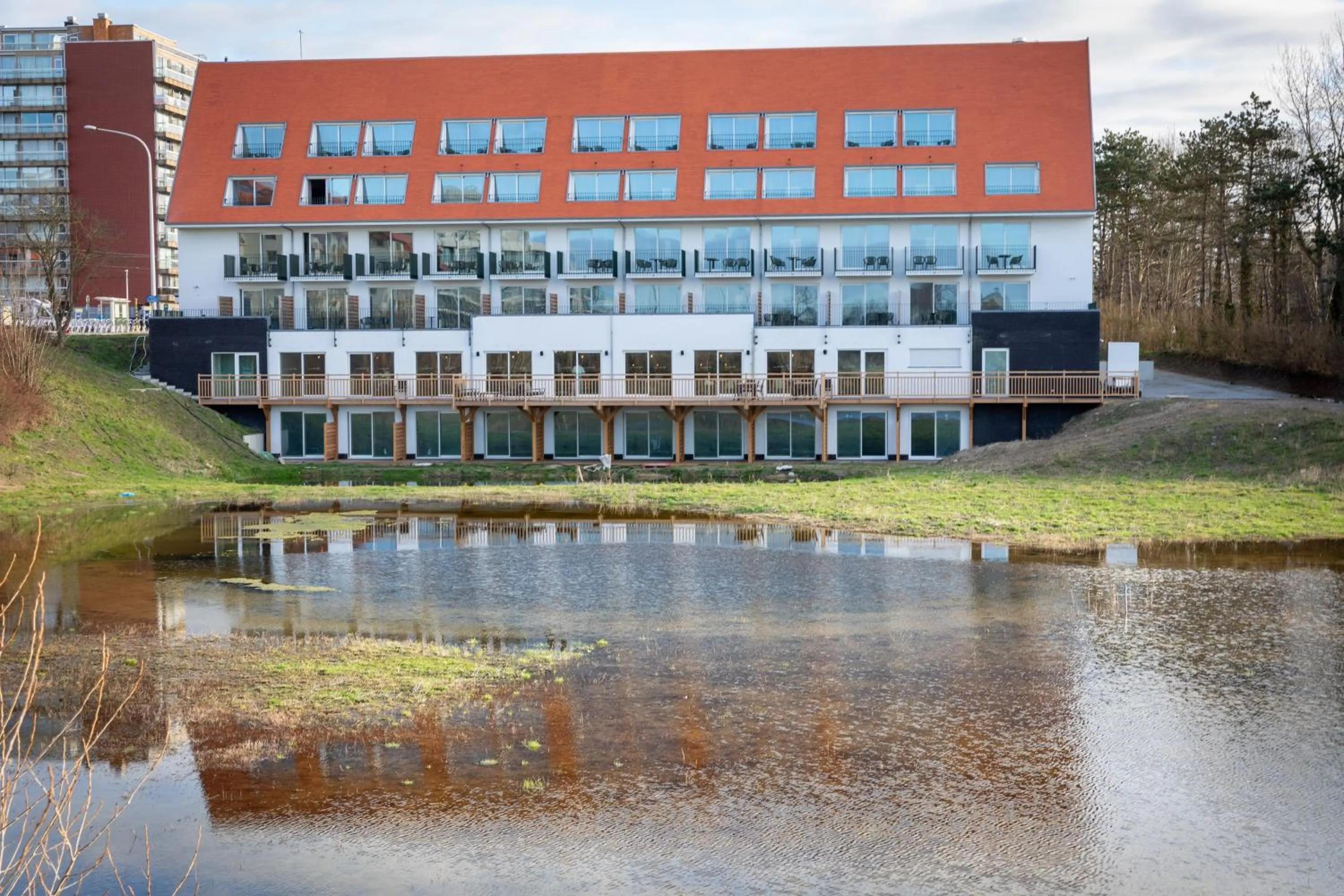 Property building in Dune Hotel Nieuwpoort