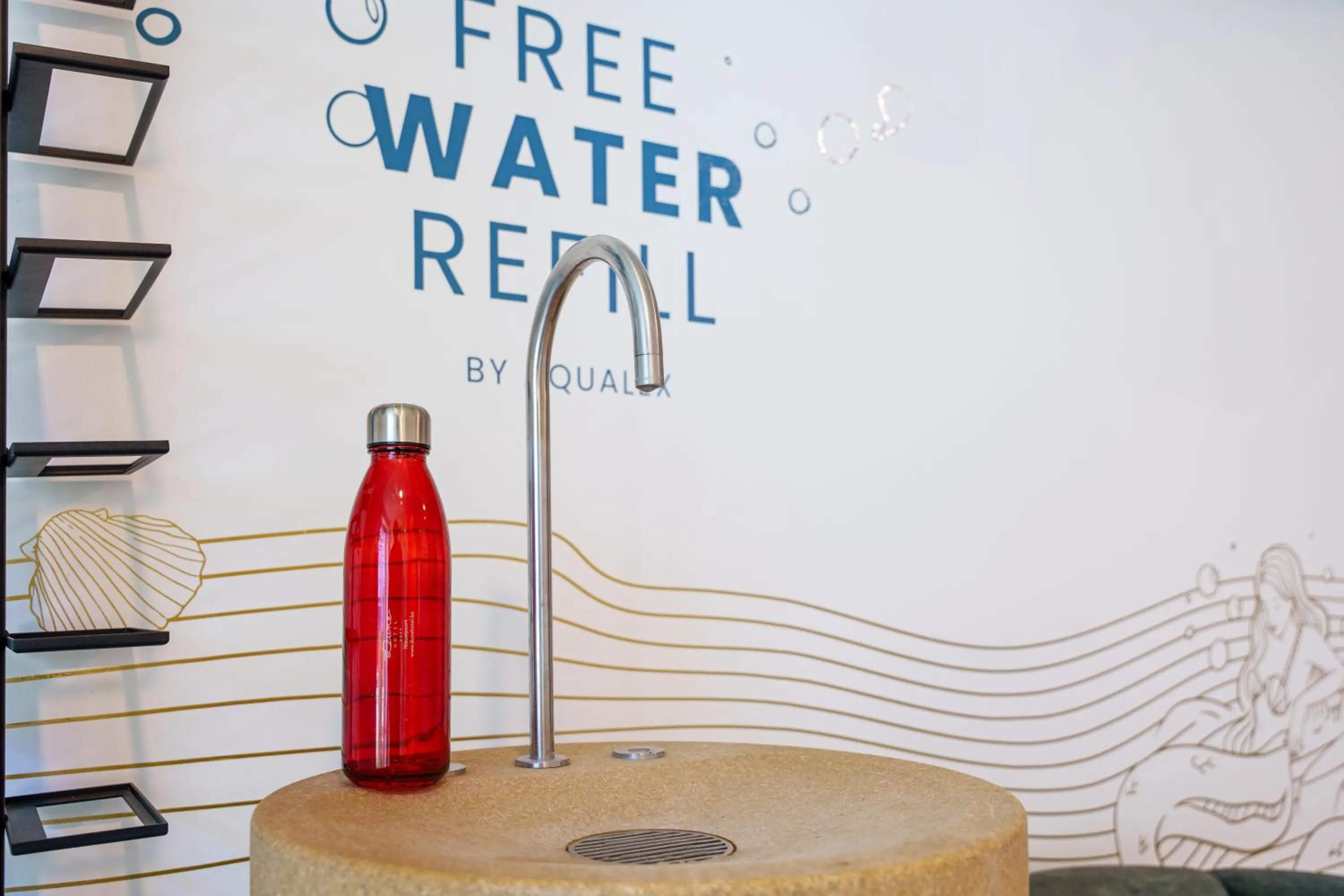 Non alcoholic drinks in Dune Hotel Nieuwpoort