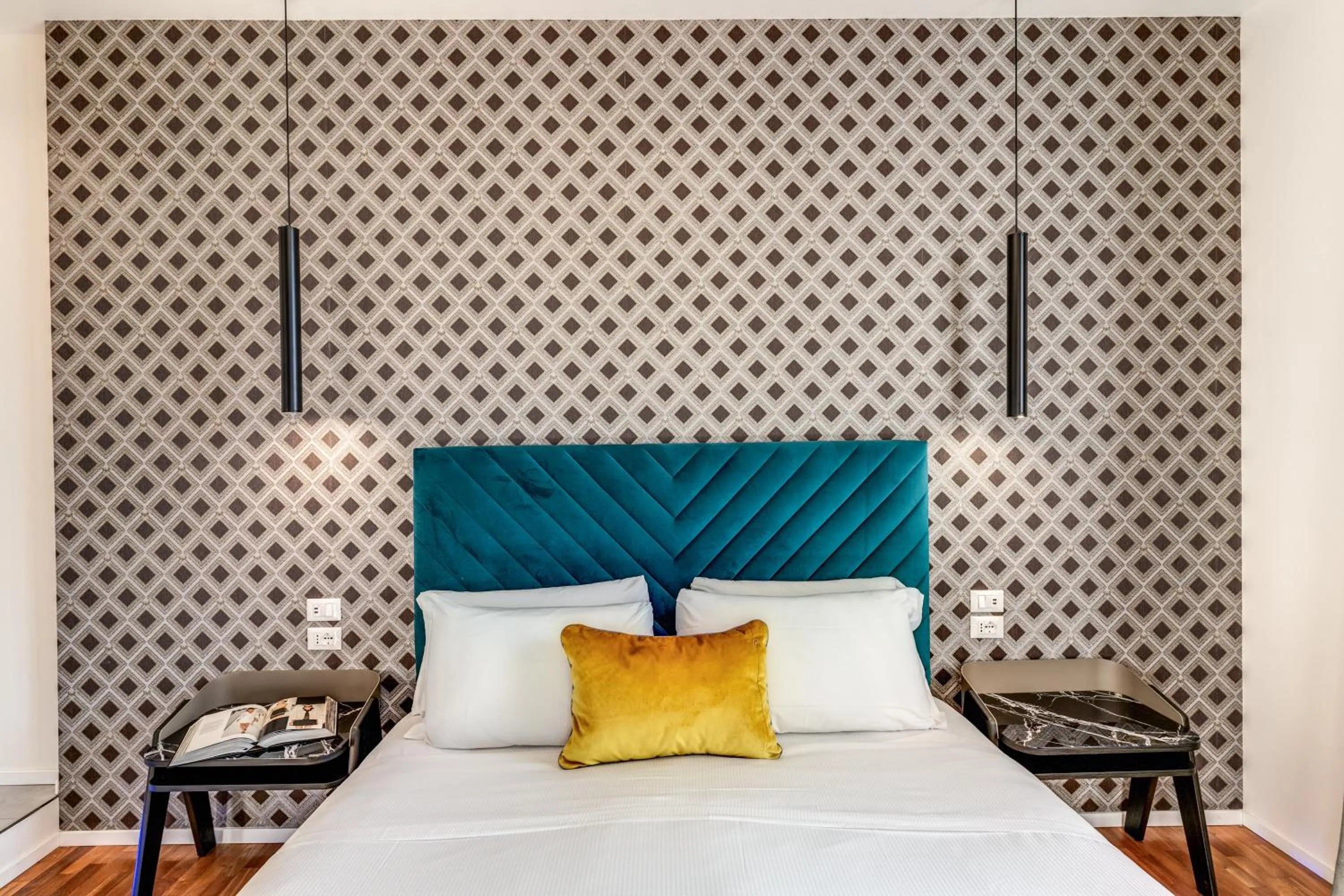 Bed in Arenula Suites