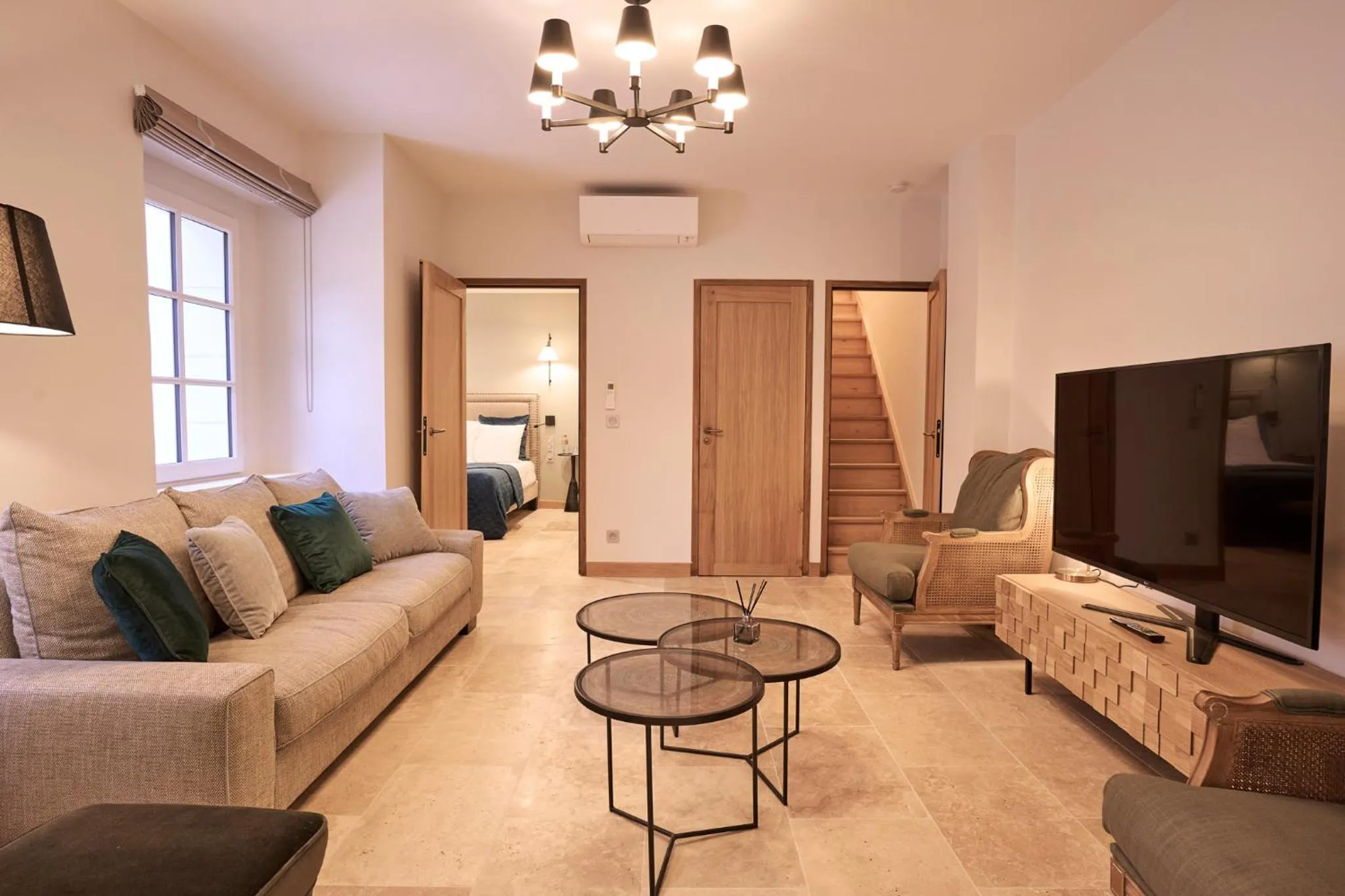 Living room in Domaine de la Commanderie de Ballan