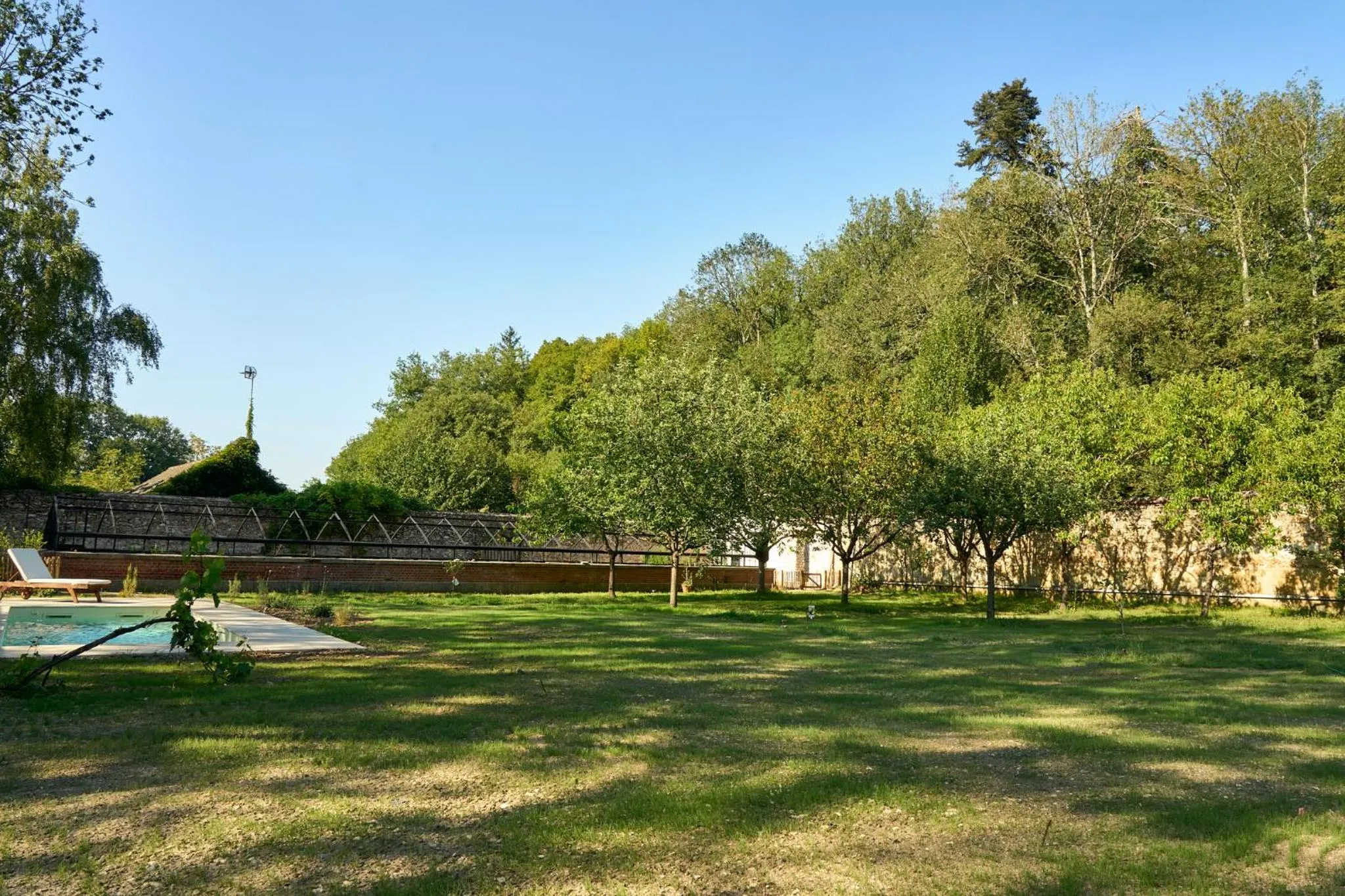 Garden in Domaine de la Commanderie de Ballan