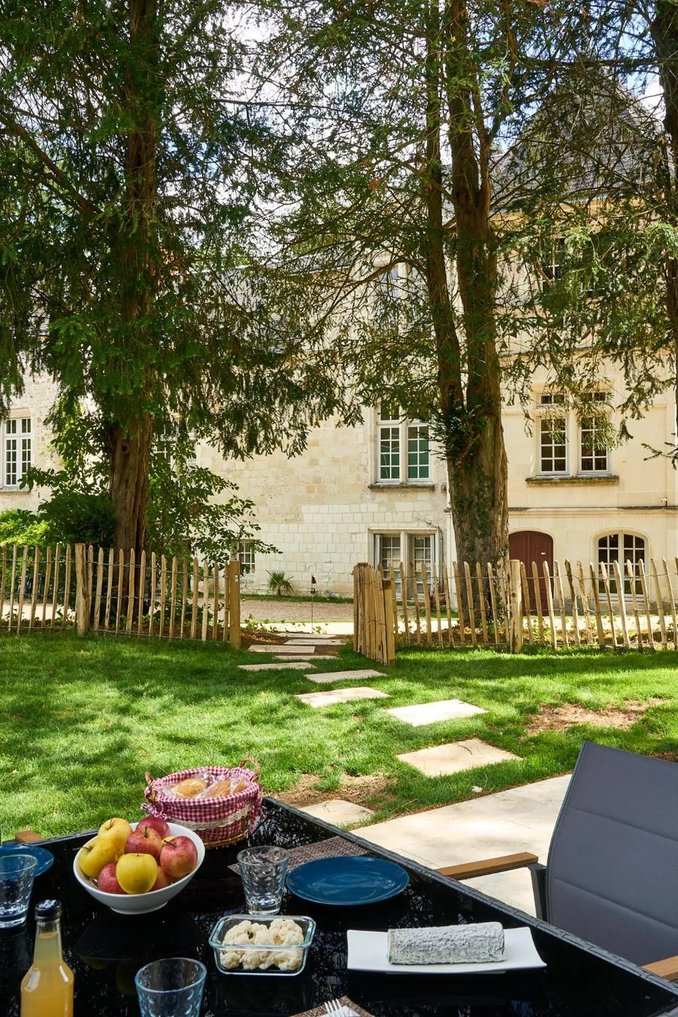 Garden in Domaine de la Commanderie de Ballan