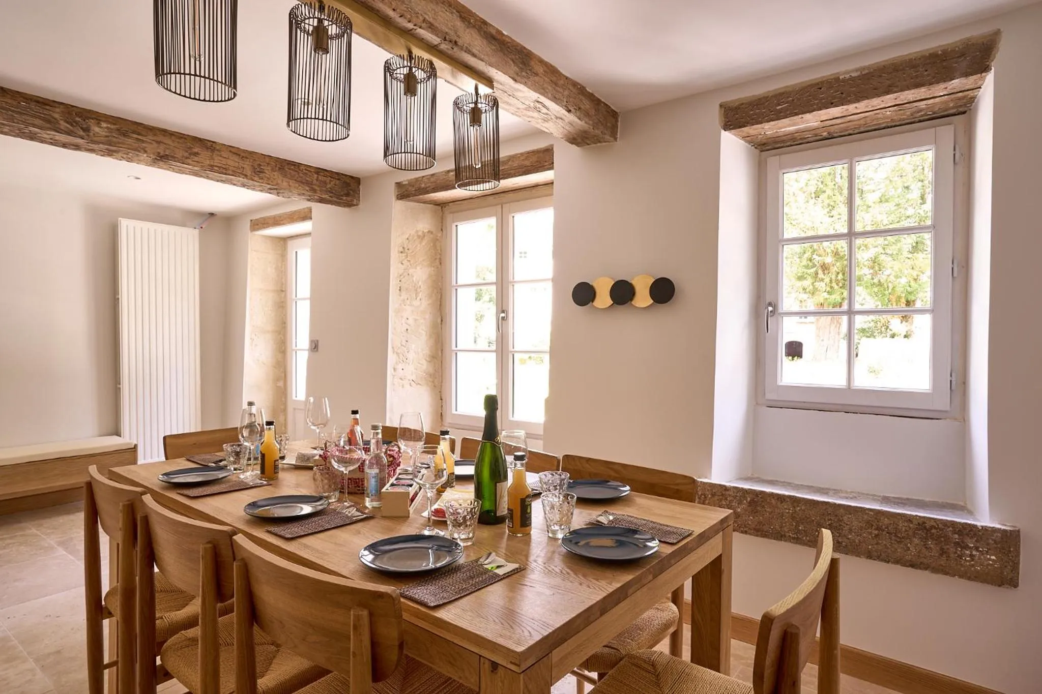Dining area in Domaine de la Commanderie de Ballan