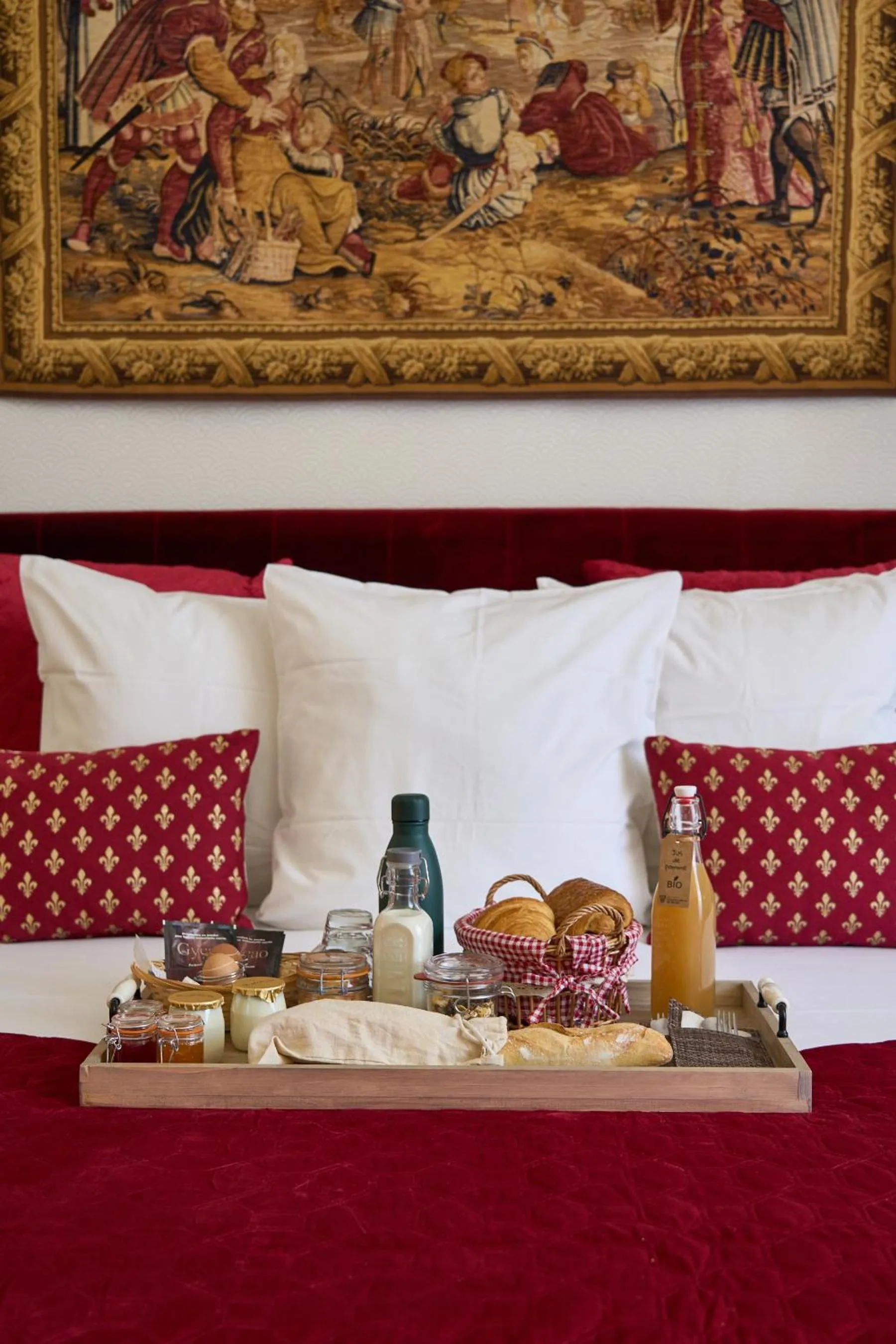 Breakfast, Bed in Domaine de la Commanderie de Ballan