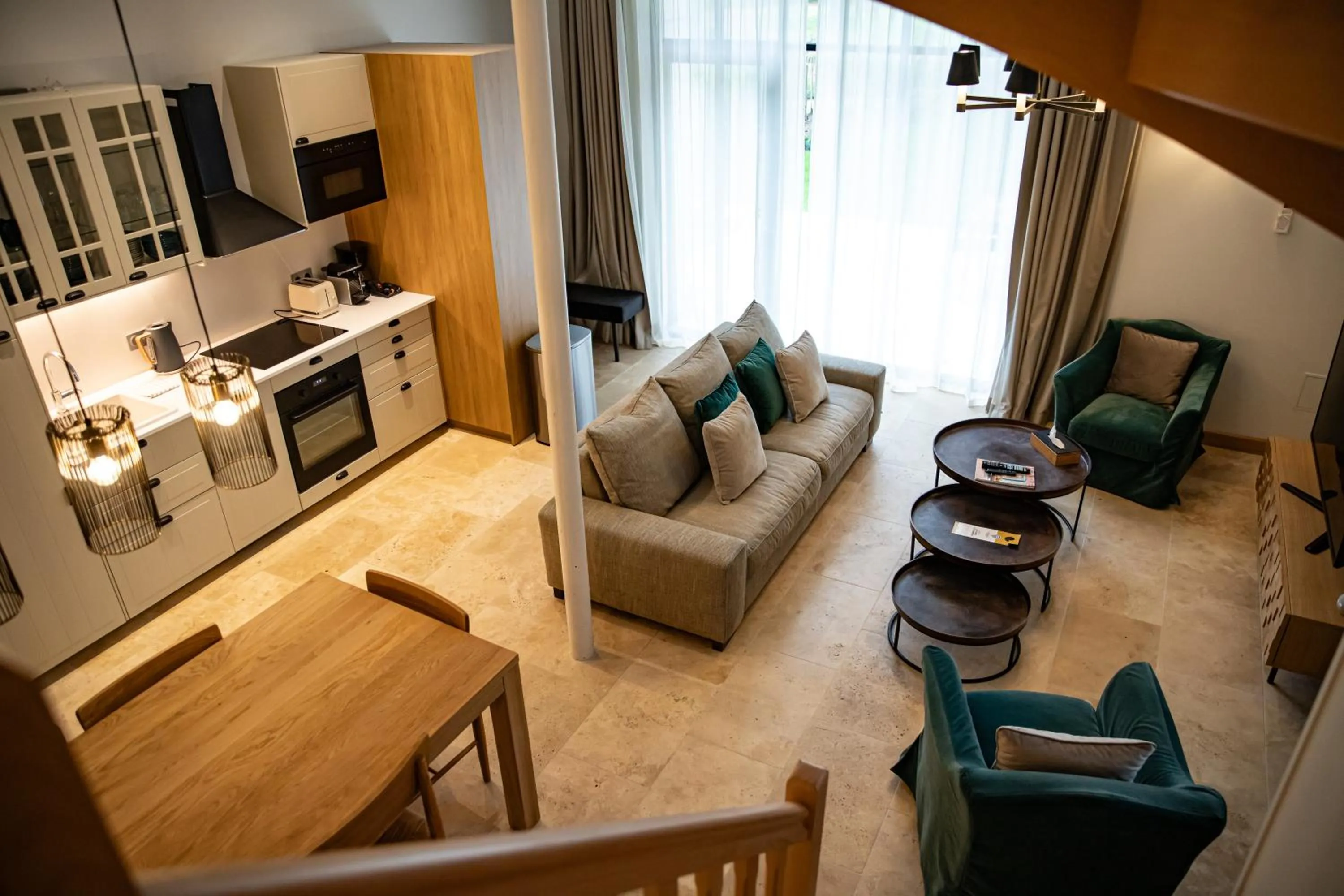 Living room in Domaine de la Commanderie de Ballan