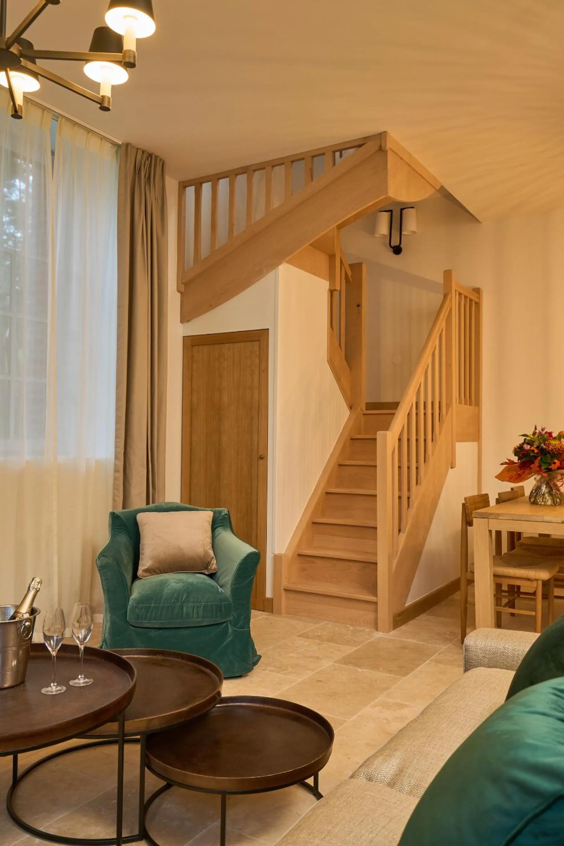 Living room in Domaine de la Commanderie de Ballan