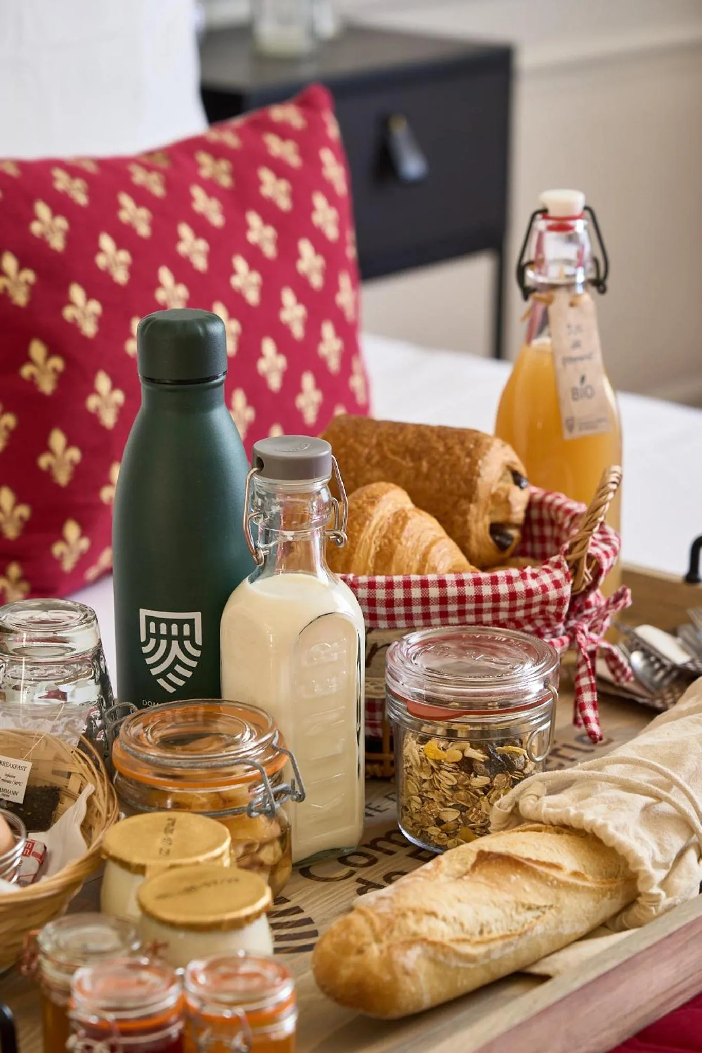 Breakfast in Domaine de la Commanderie de Ballan