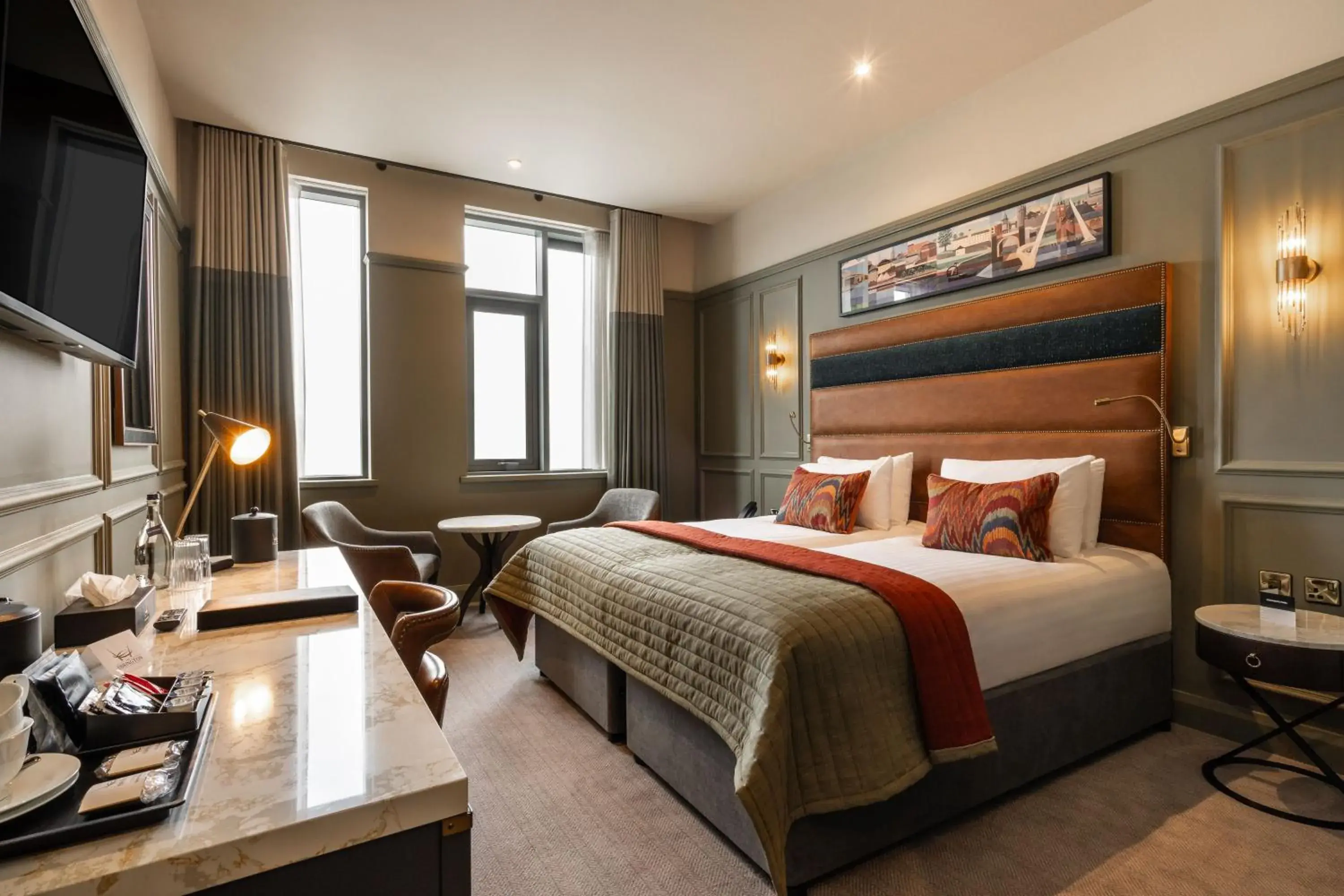 Deluxe Twin Room in The Ebrington Hotel Deluxe Twin Room in The Ebrington Hotel