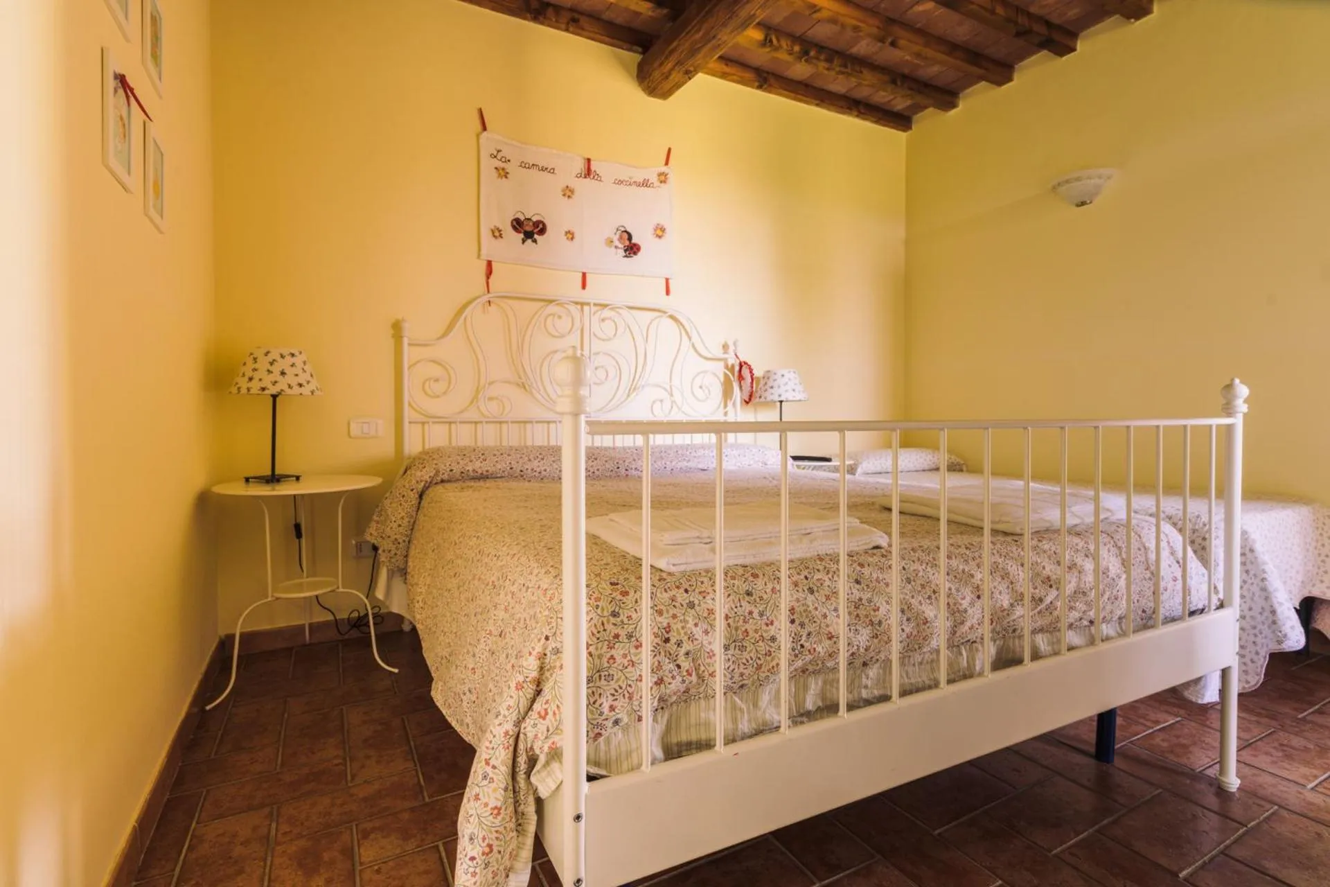 Bedroom, Bed in Agriturismo il Laghetto