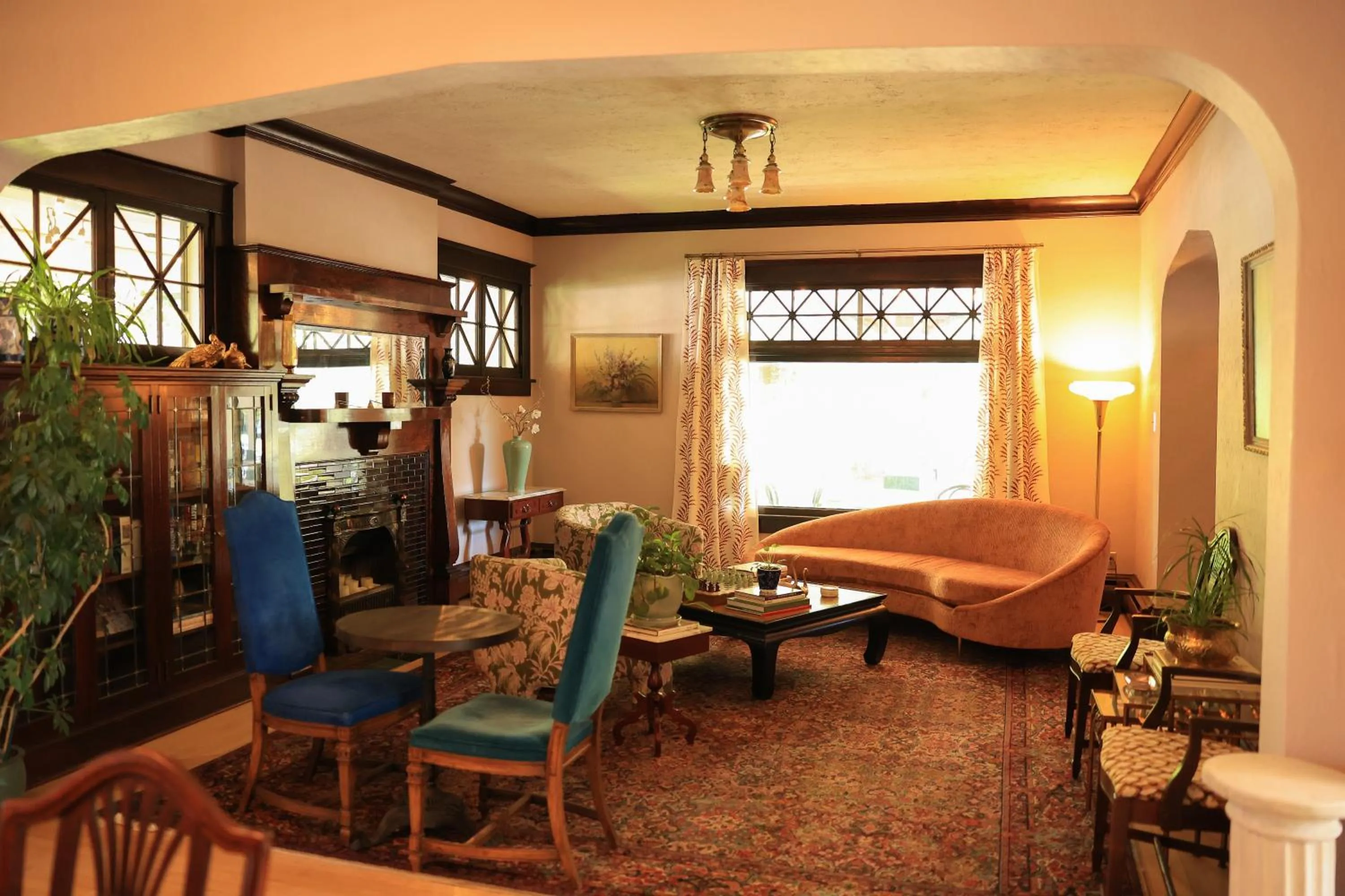 Living room in Marianna Stoltz House