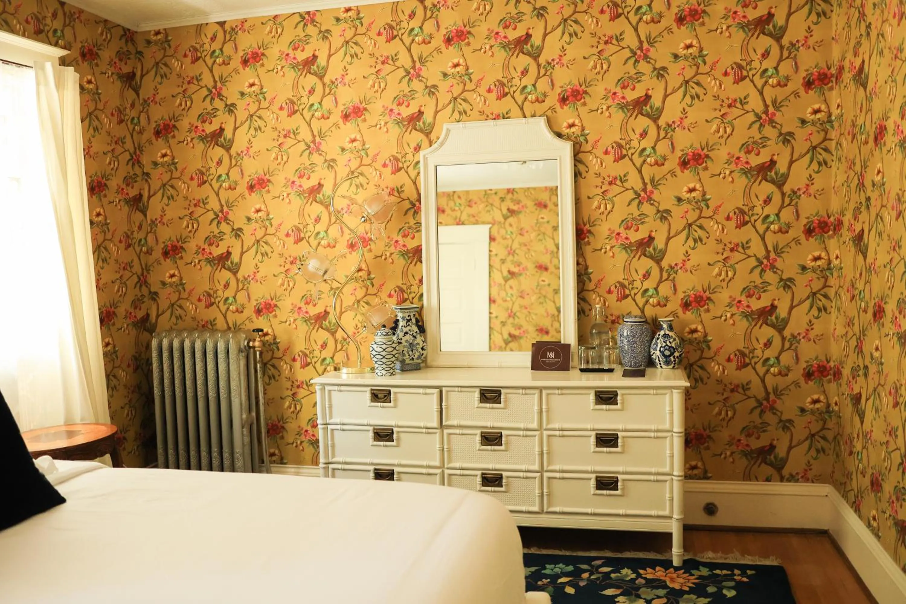 Bedroom, Bed in Marianna Stoltz House