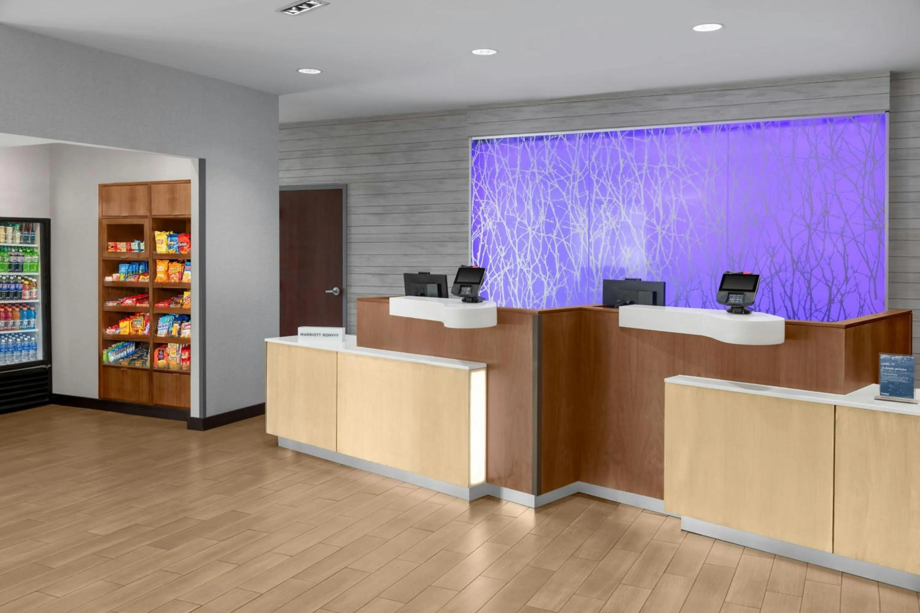 Lobby or reception in Fairfield Inn and Suites by Marriott Calhoun