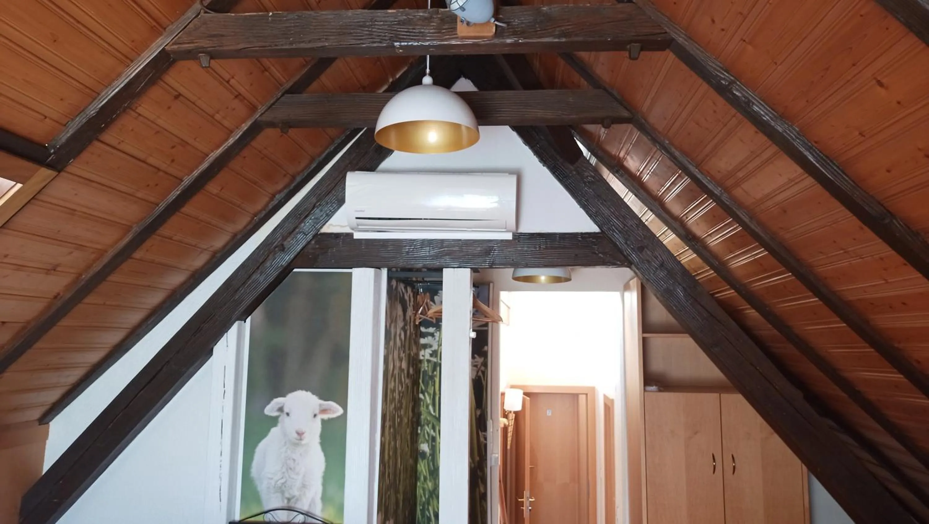air conditioner in Gasthof Hirsch