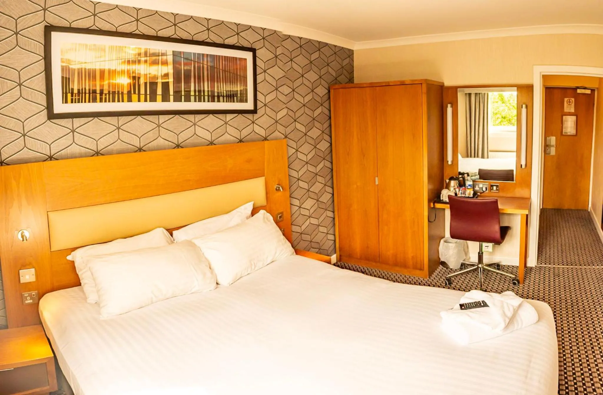 Bed in White Horse Inn