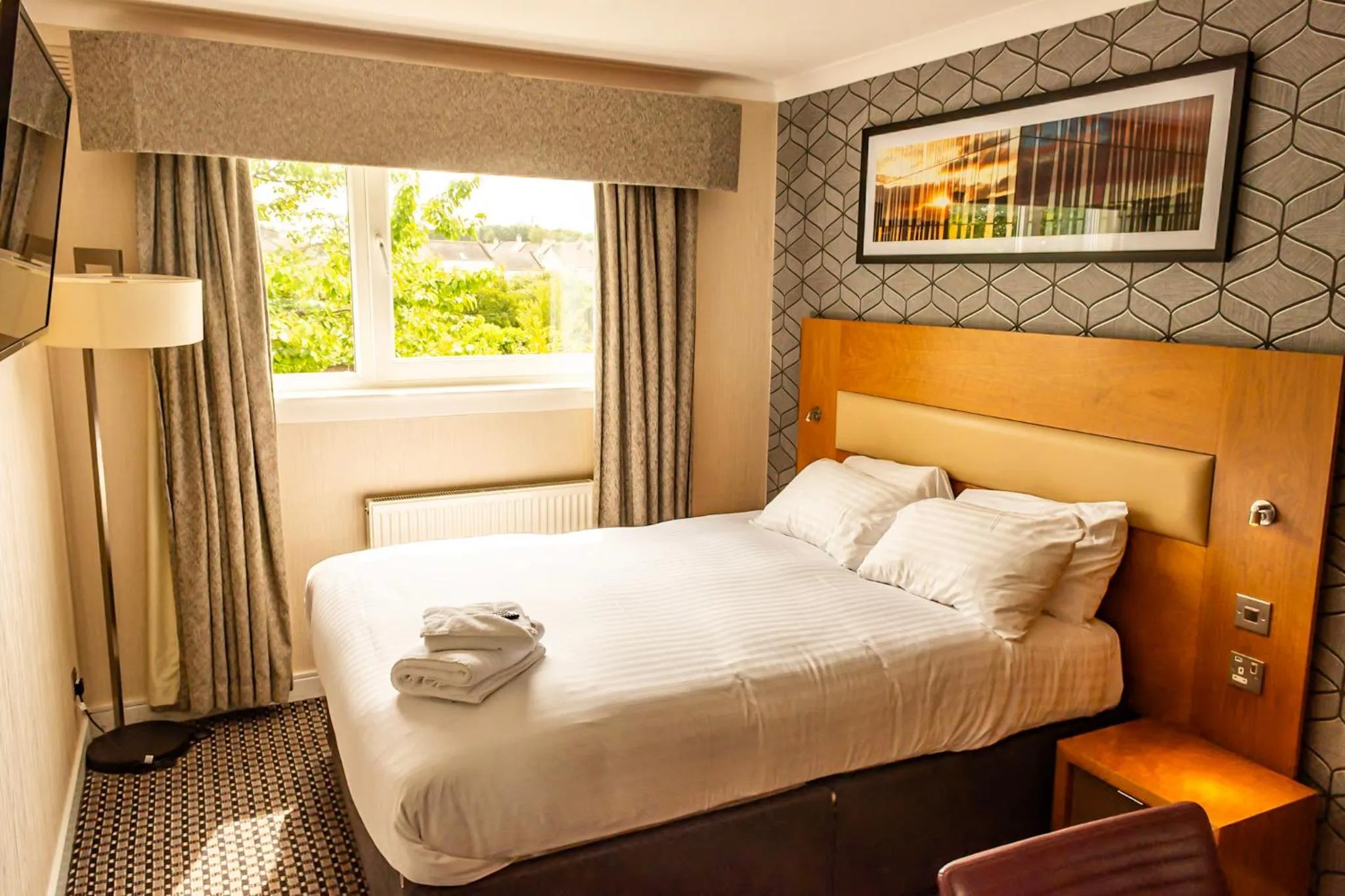 Bed in White Horse Inn