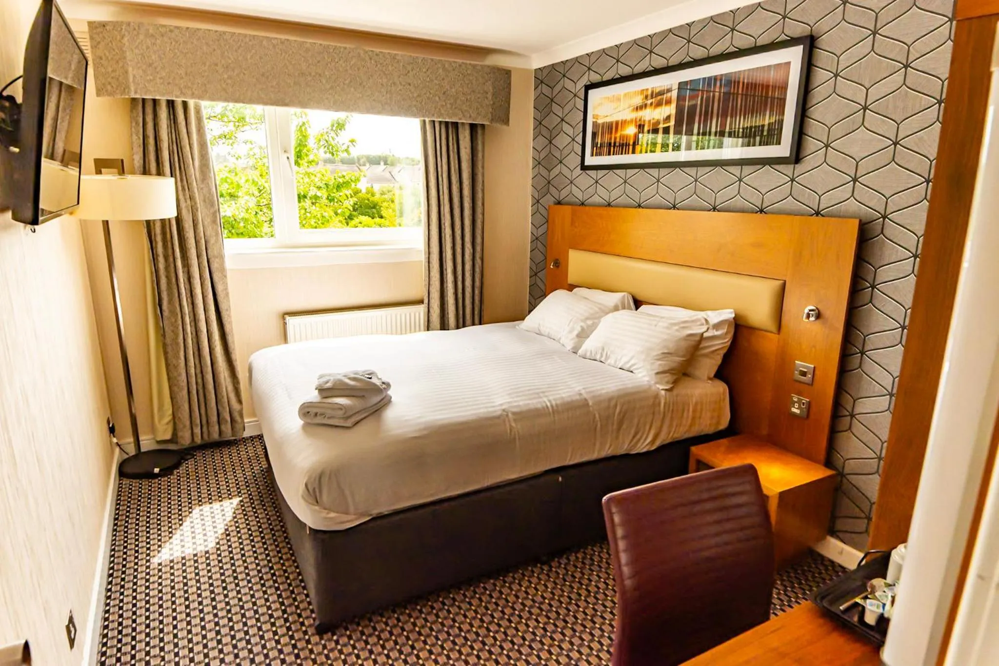 Bed in White Horse Inn