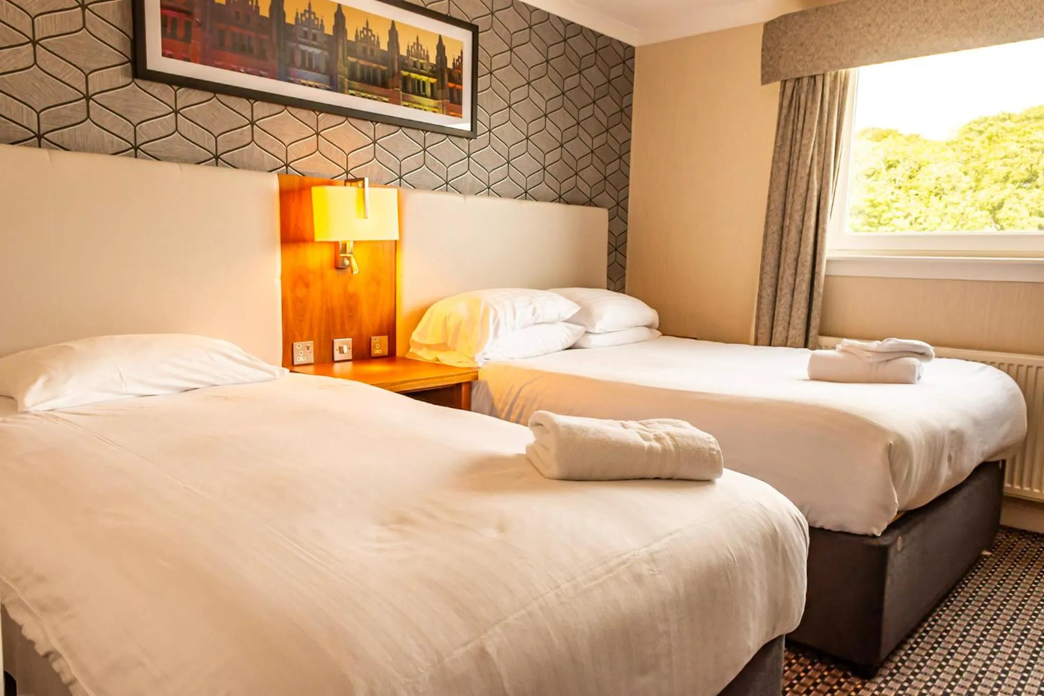 Bed in White Horse Inn