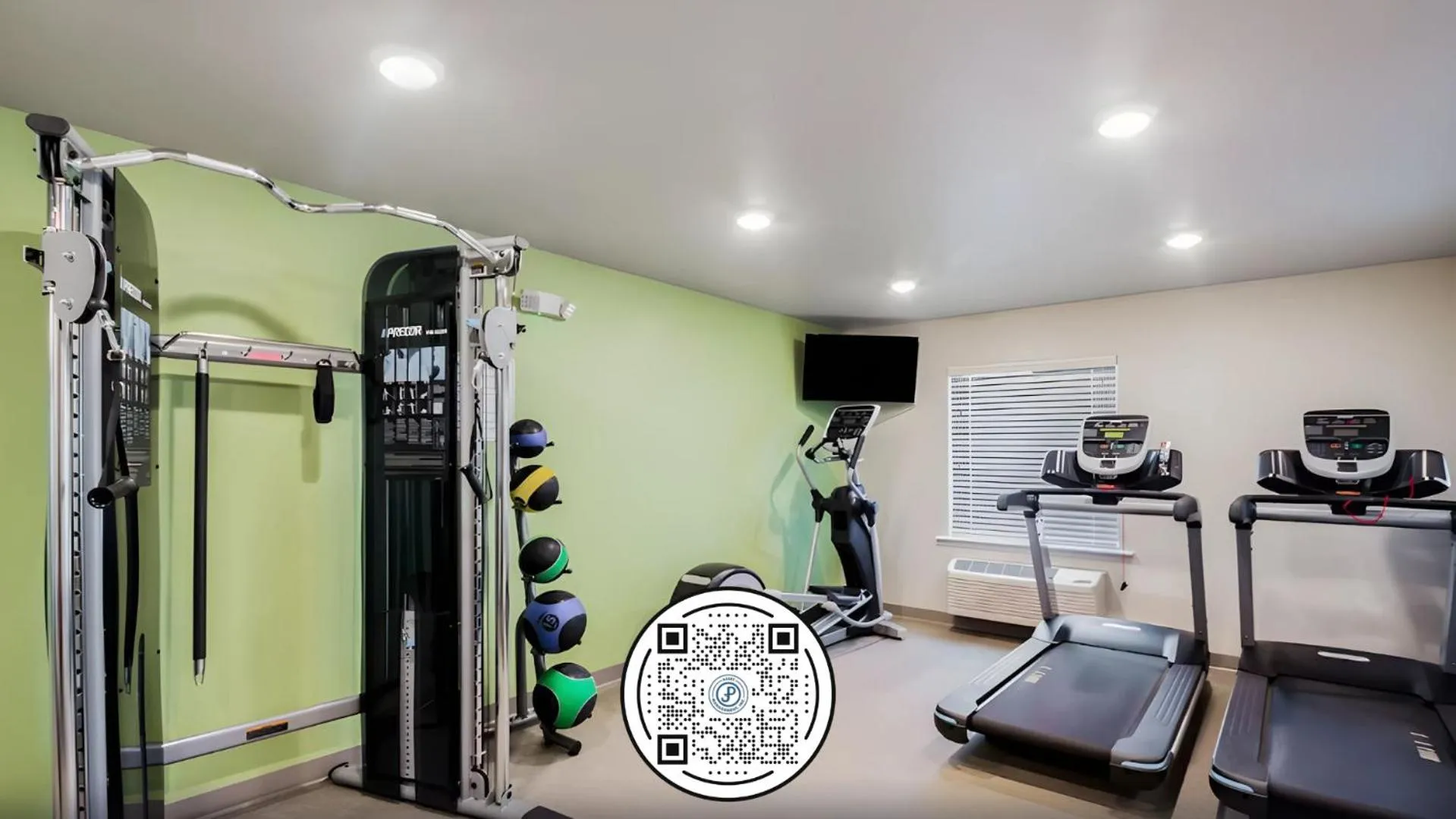 Fitness centre/facilities in WoodSpring Suites Libertyville - Chicago