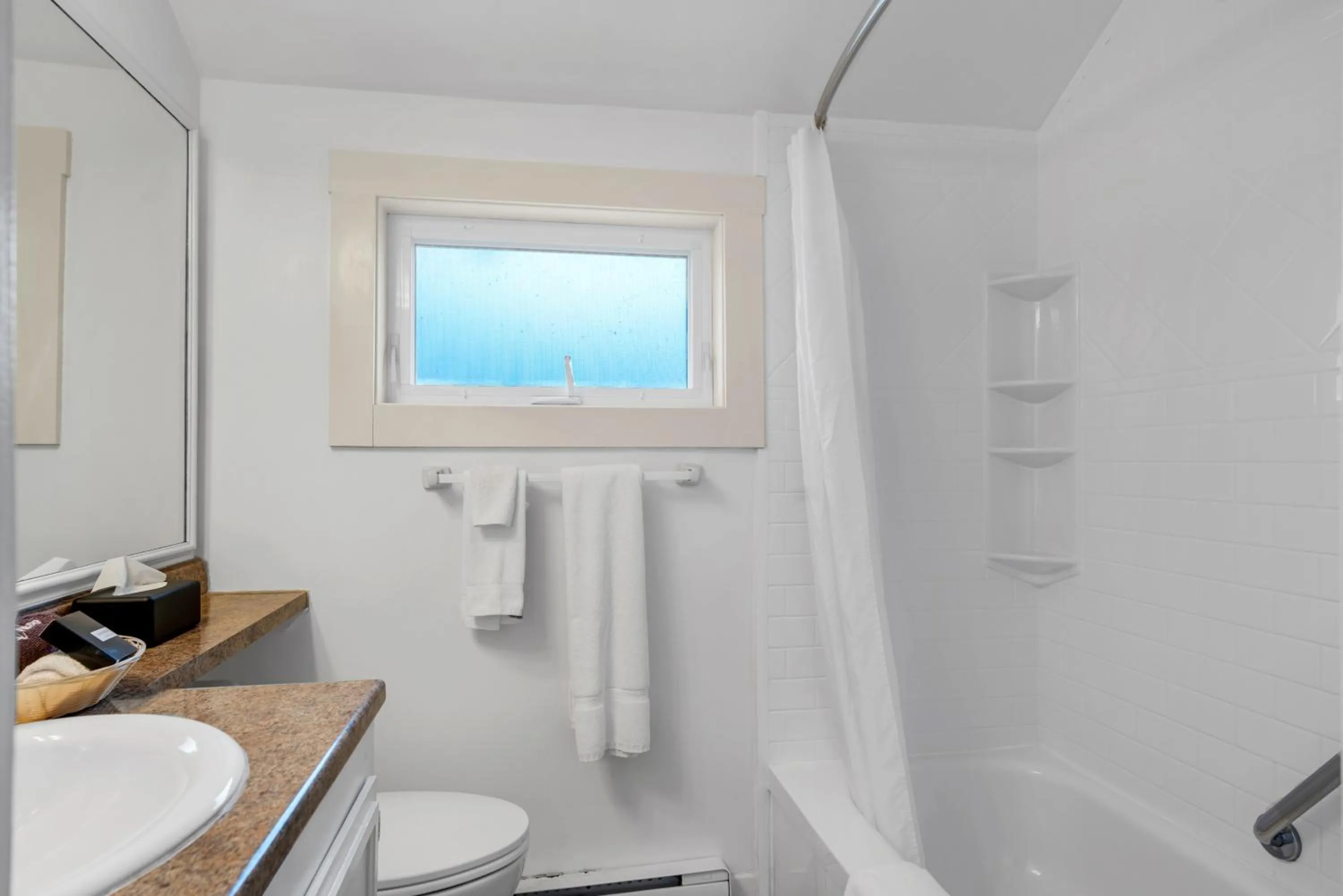 Shower in White Point Beach Resort