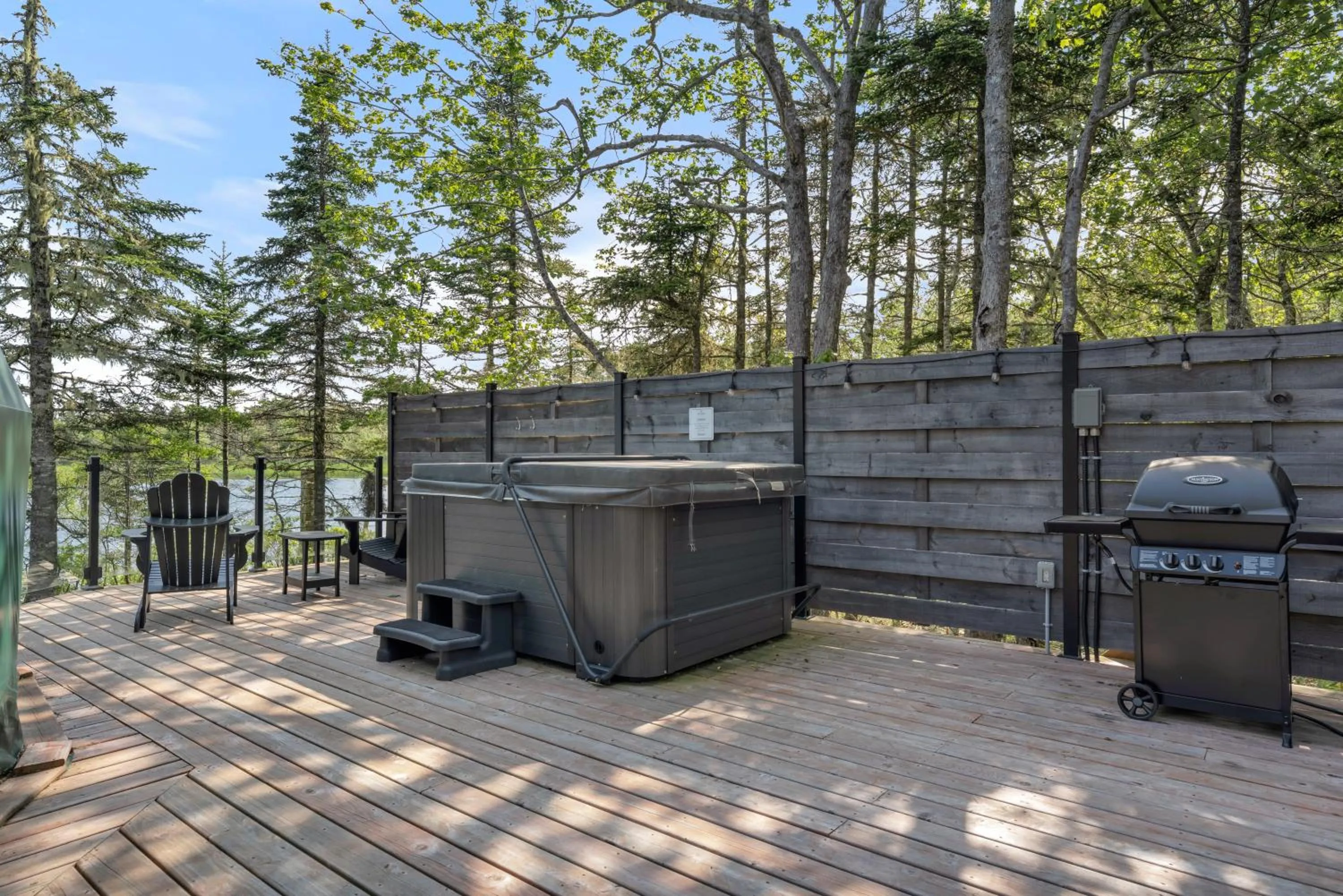 BBQ facilities in White Point Beach Resort