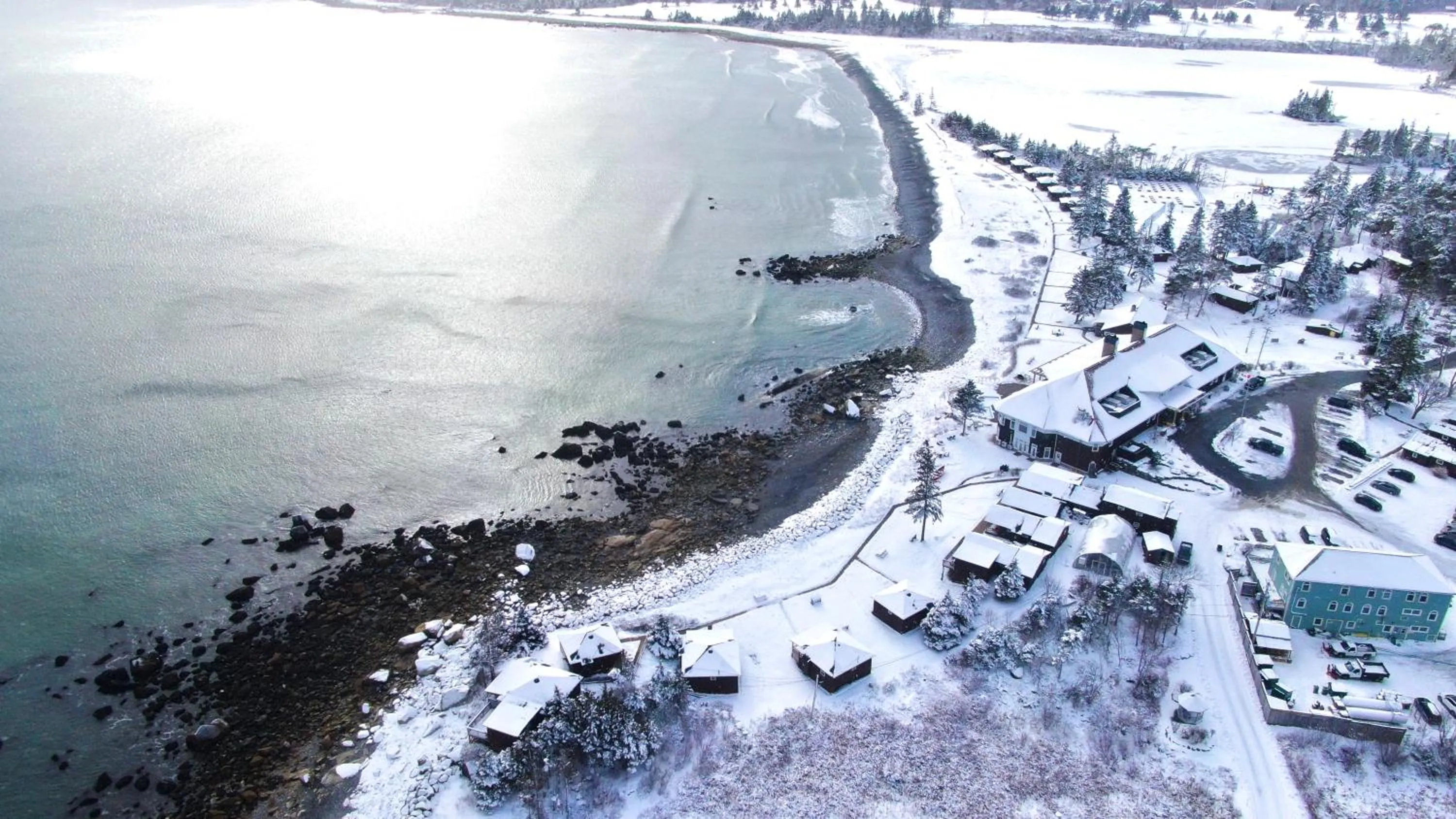 Natural landscape in White Point Beach Resort