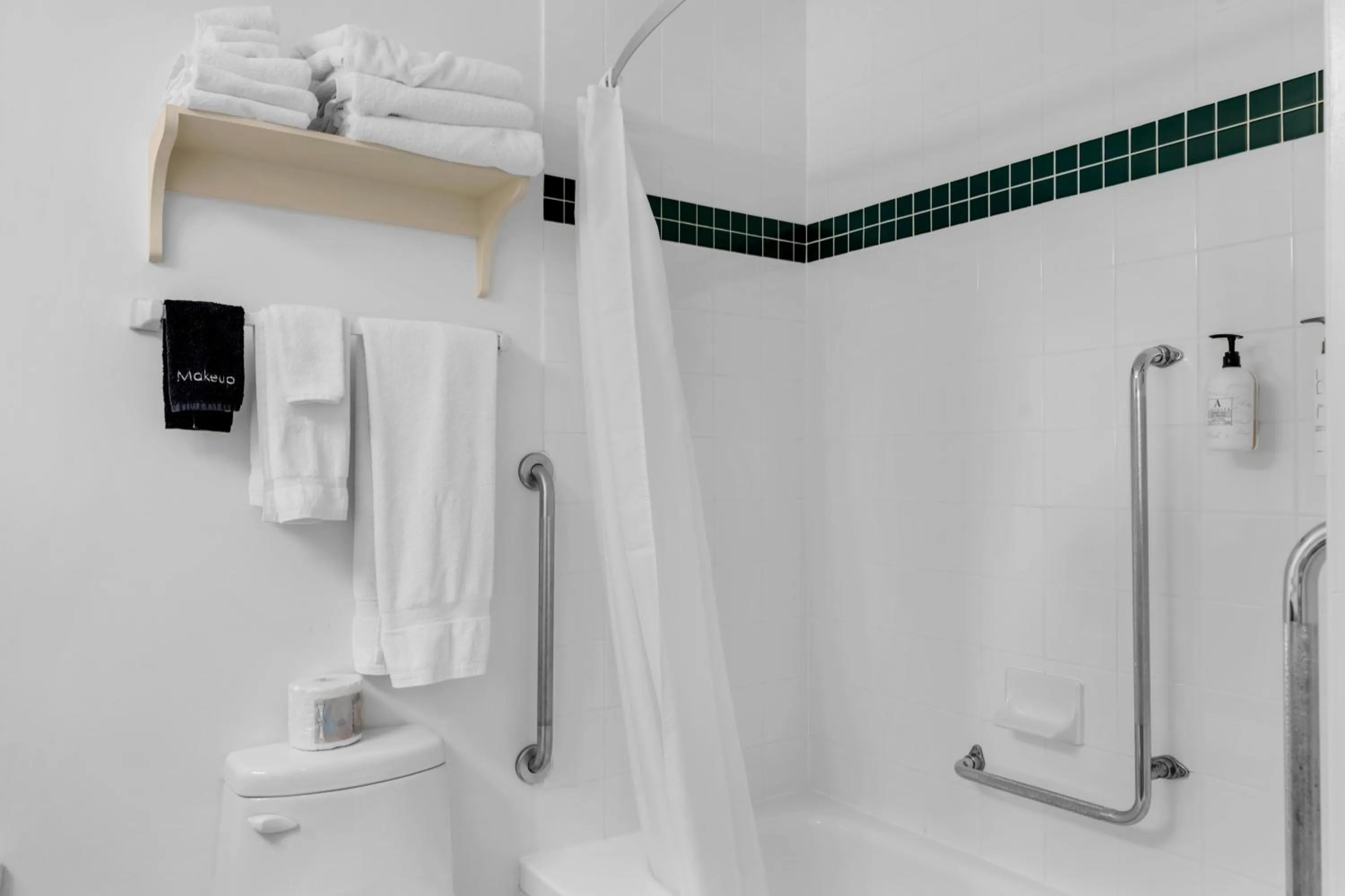 Shower in White Point Beach Resort