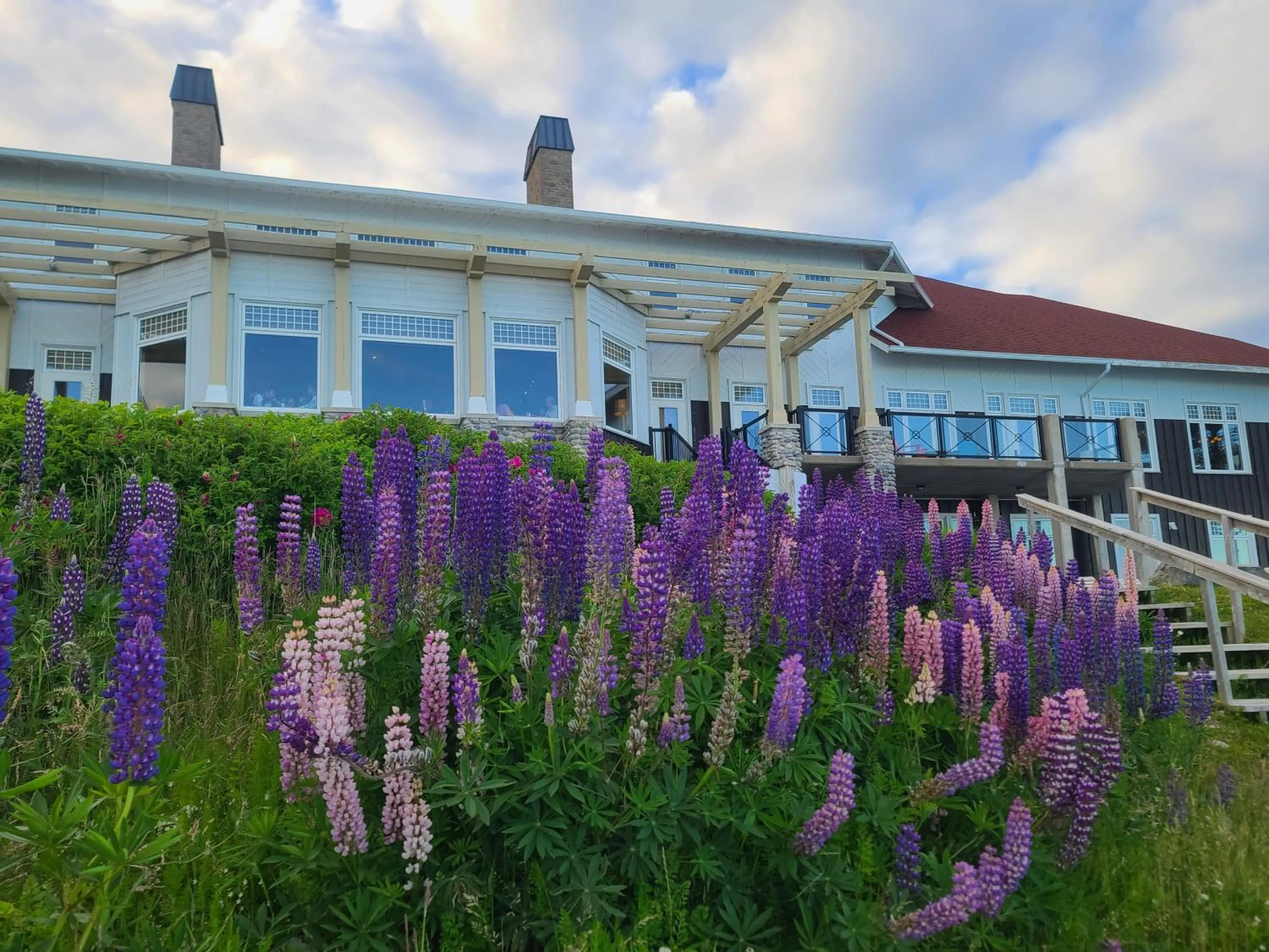 Property building in White Point Beach Resort