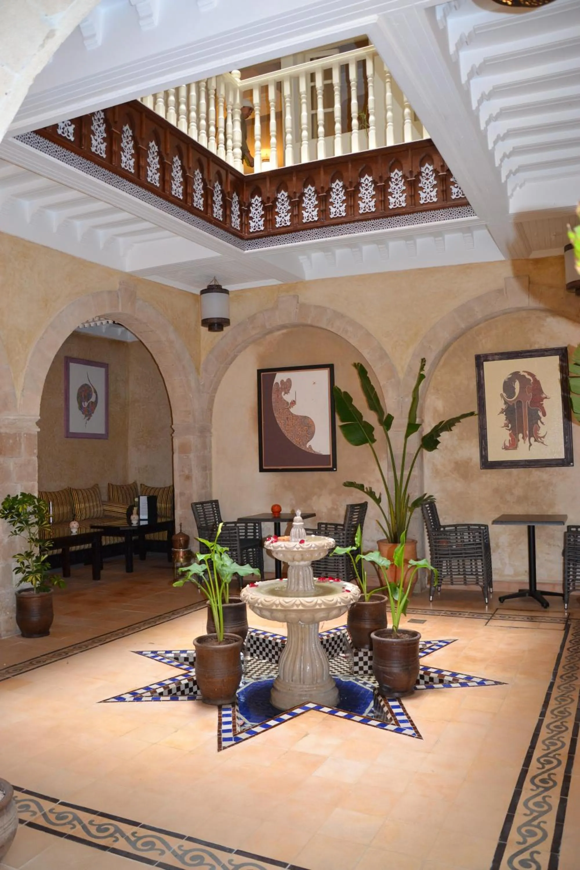 Lobby or reception in Hotel Riad Ben Atar