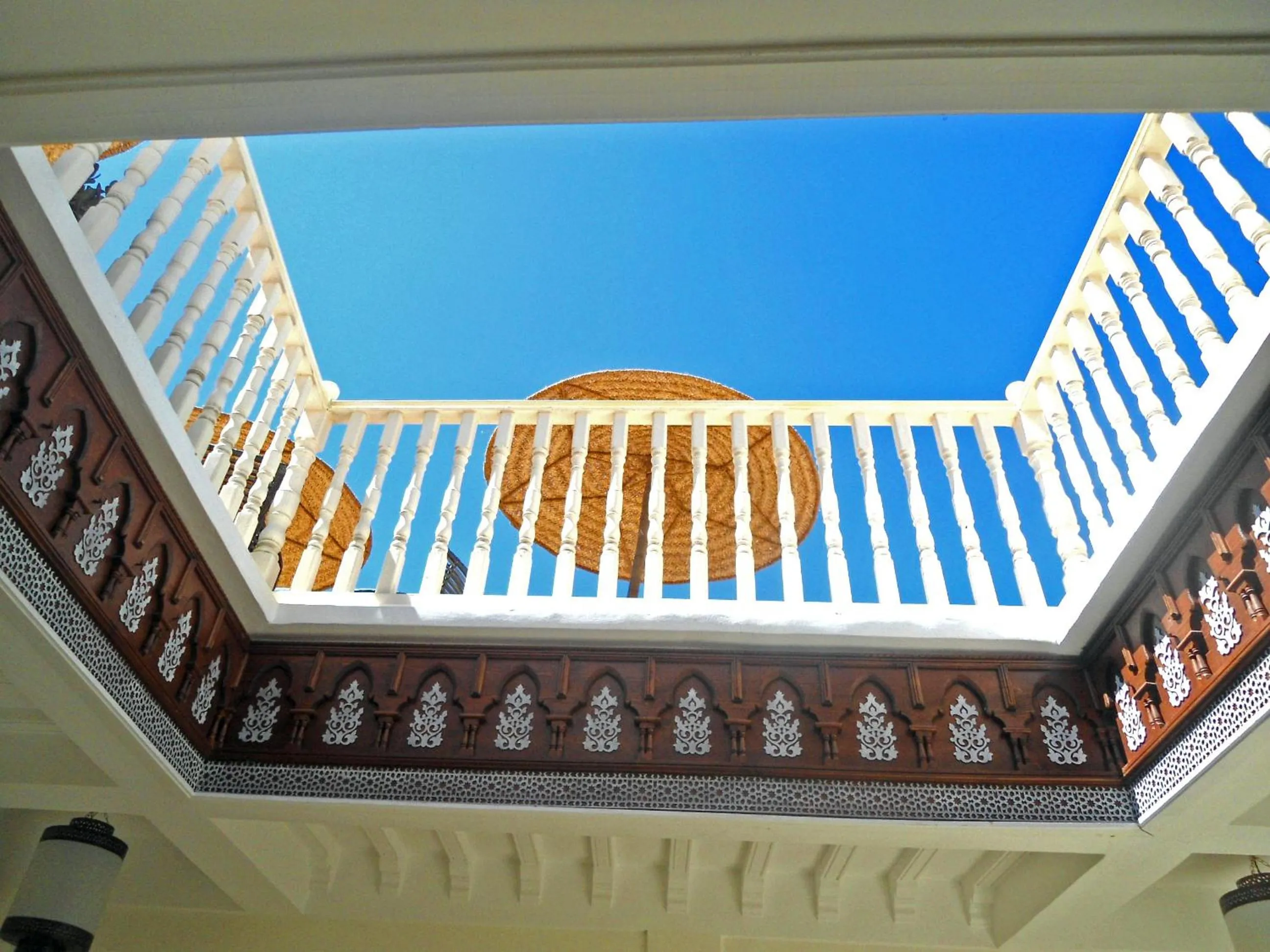 Decorative detail in Hotel Riad Ben Atar