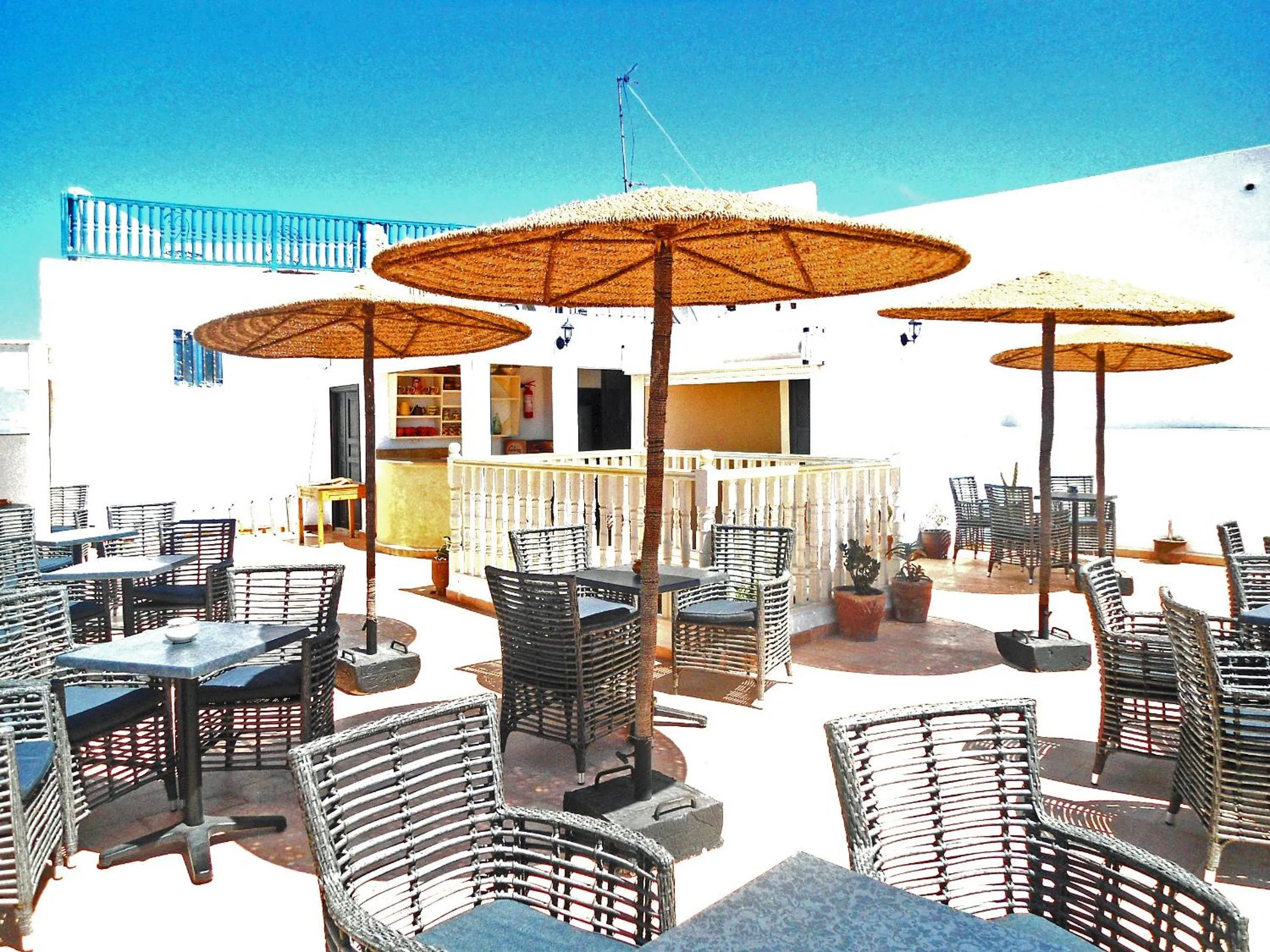 Balcony/Terrace in Hotel Riad Ben Atar