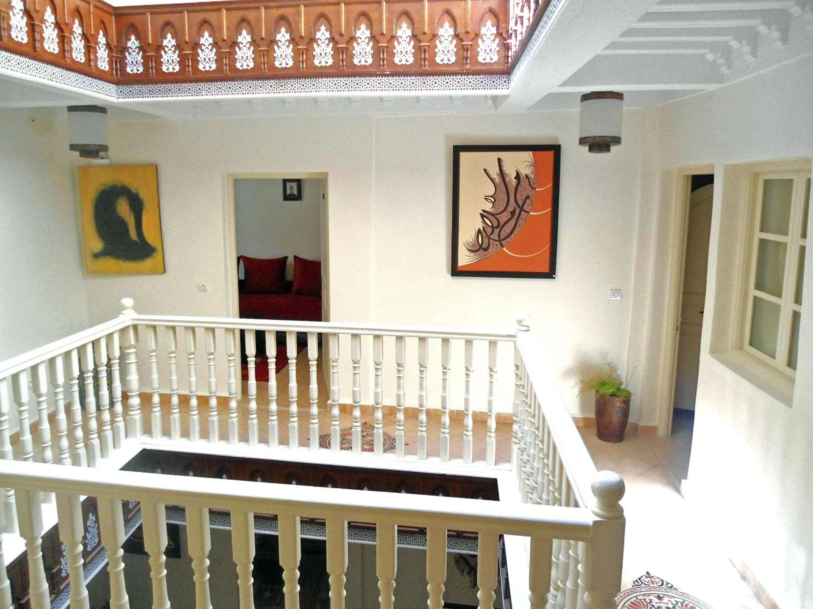 Decorative detail in Hotel Riad Ben Atar