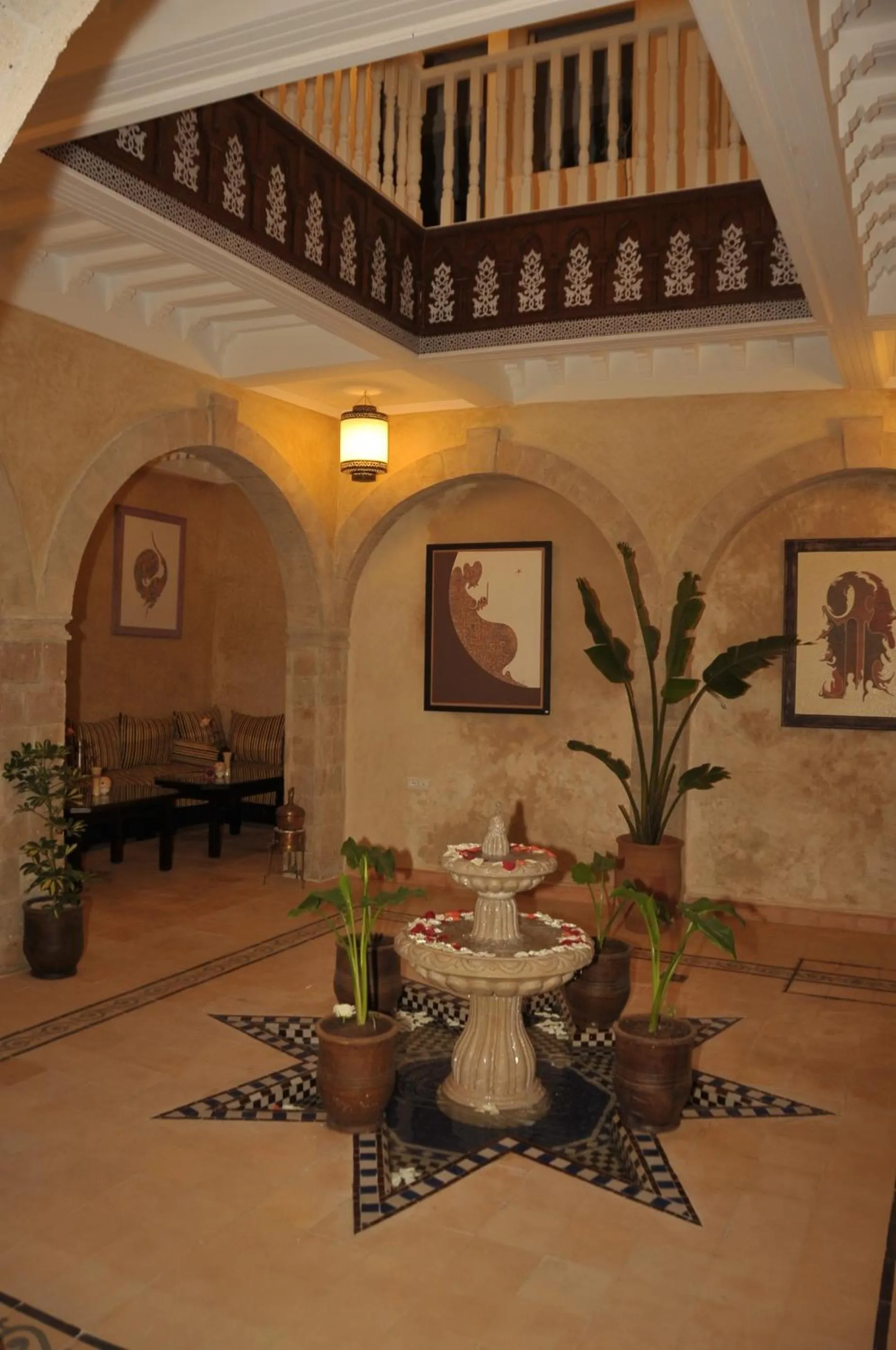 Lobby or reception in Hotel Riad Ben Atar