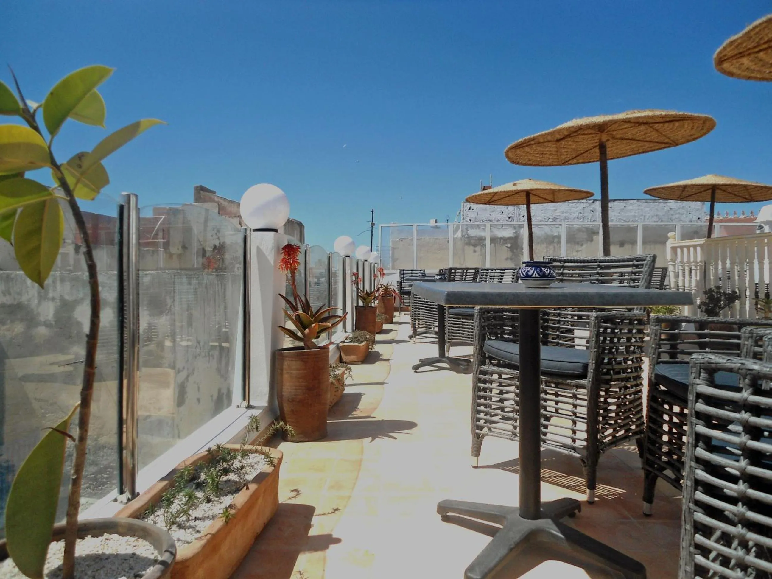 Balcony/Terrace in Hotel Riad Ben Atar