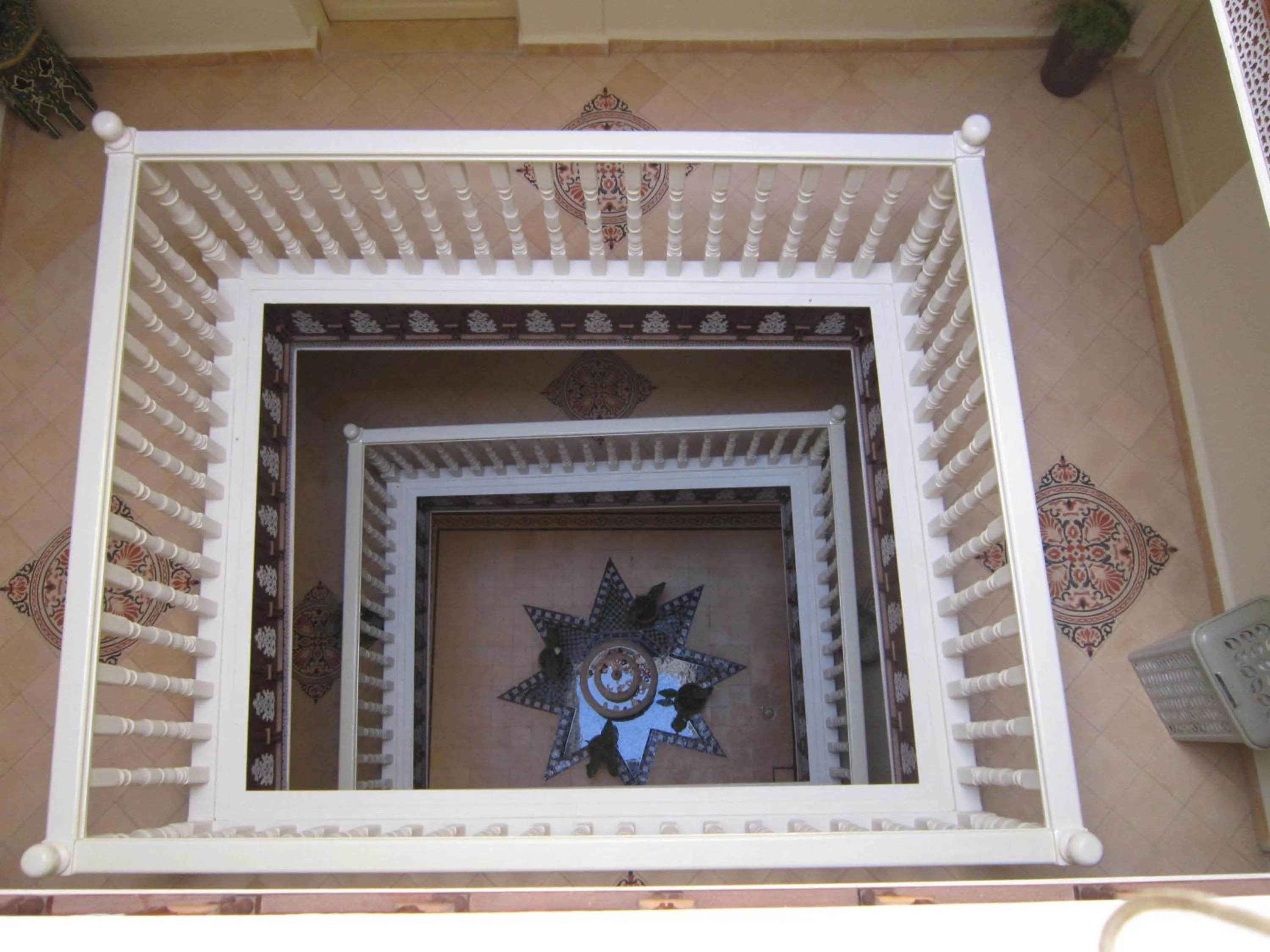Decorative detail in Hotel Riad Ben Atar