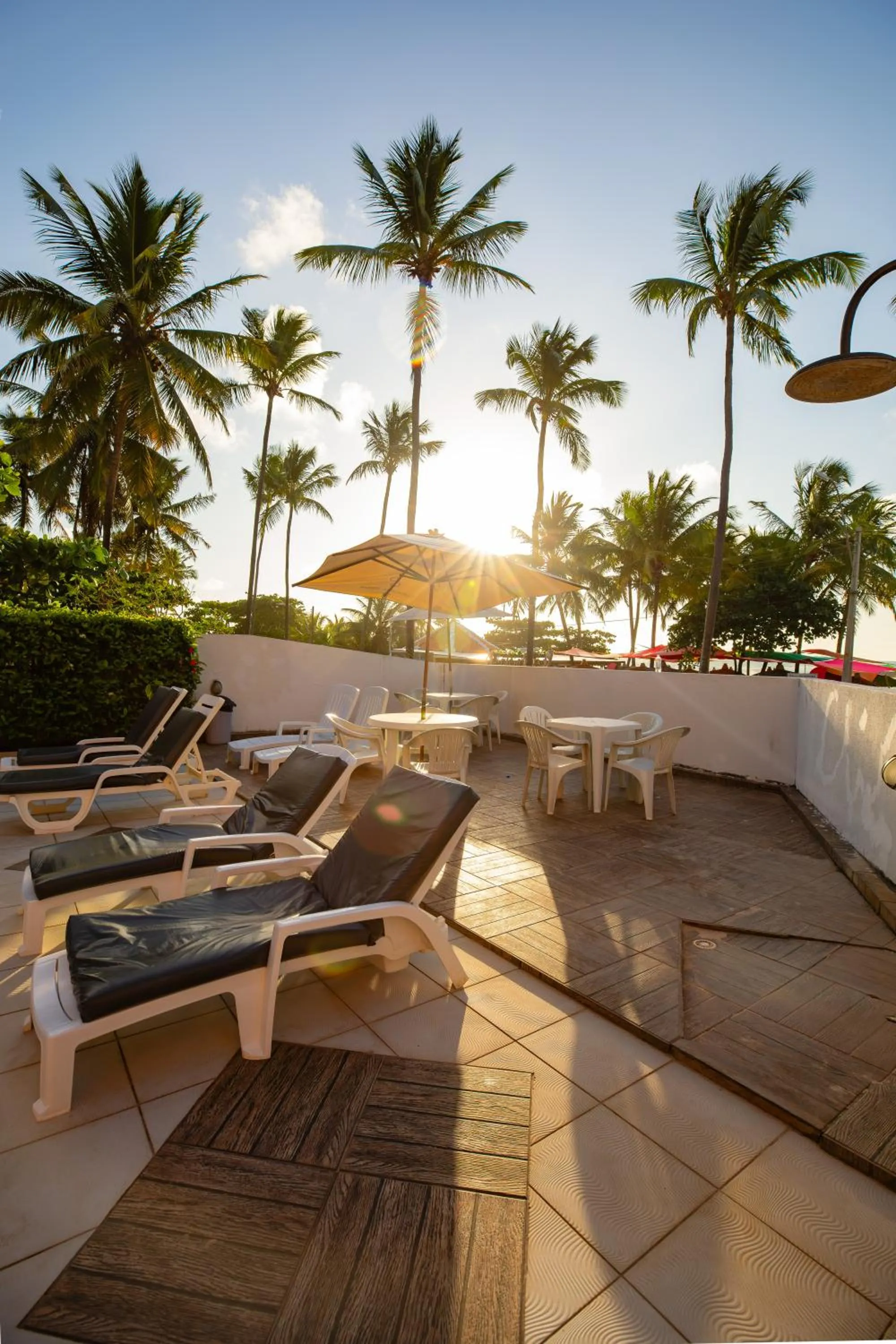 sunbed in Moriah Maceió Beach Hotel