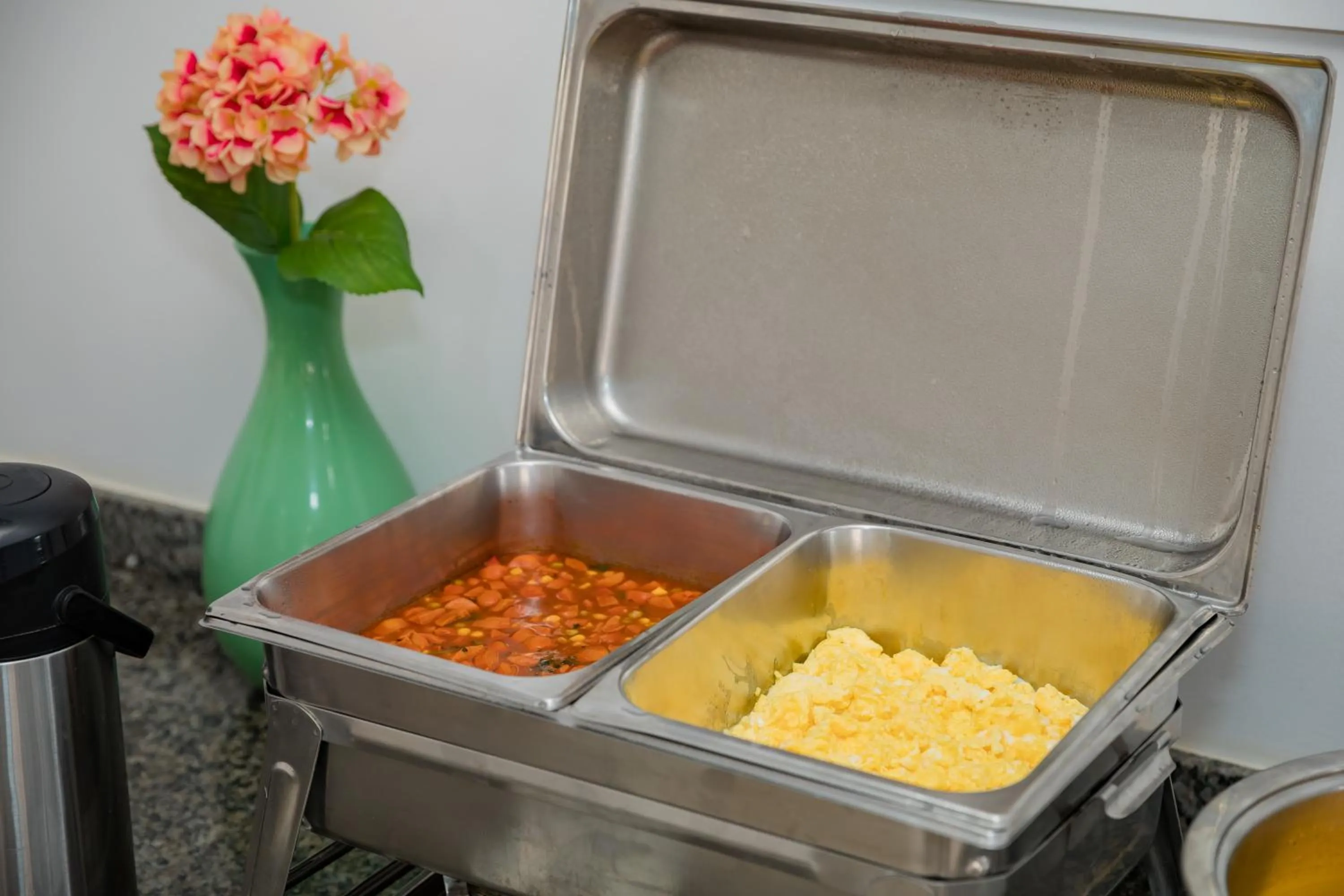 Buffet breakfast in Moriah Maceió Beach Hotel